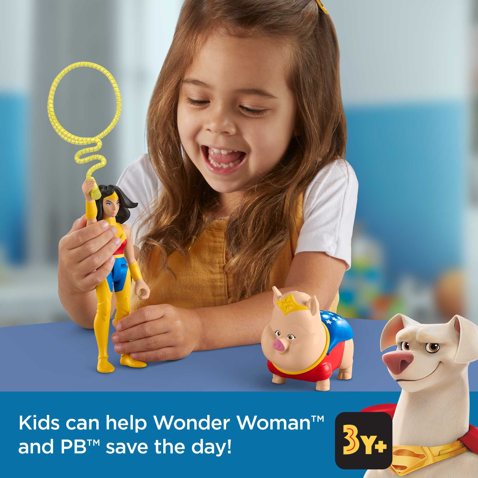 Fisher-Price Dc League Of Super-Pets Wonder Woman & Pb - Image 2