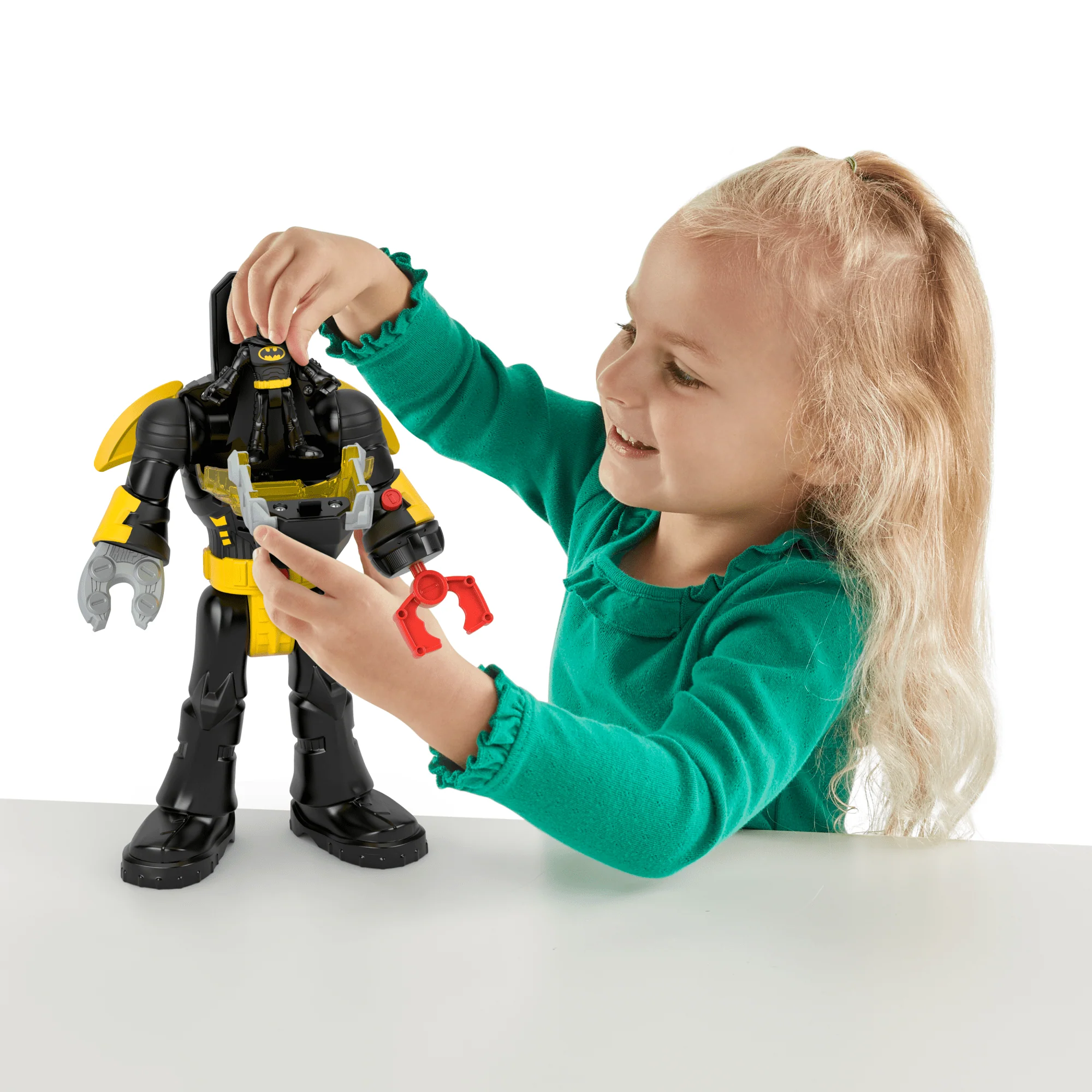 Fisher-Price-DC Super Friends Batman Dans Son Exosquelette-Robot - Image 2