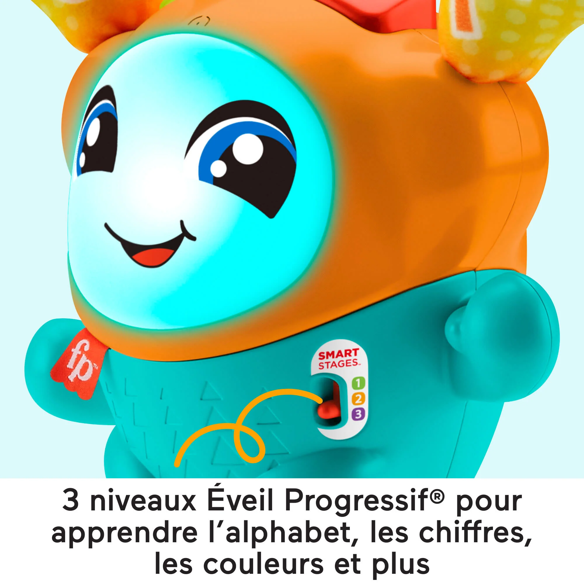 Fisher-Price-Dj Le Robot Danseur À Rebond-Jouet D’Éveil En Français - Image 4