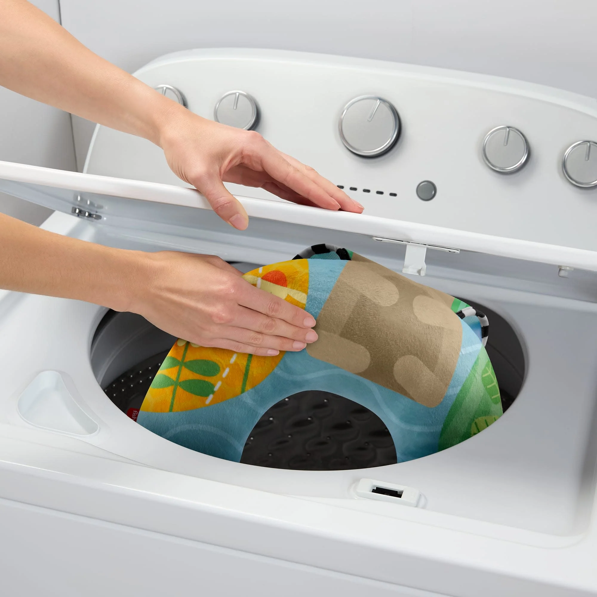 Fisher-Price Duyusal Maceralar Yenidoğan Destekli Karın Yastığı Ile Dişlik Ve Çıngıraklı Bebek Oyuncakları - Image 5
