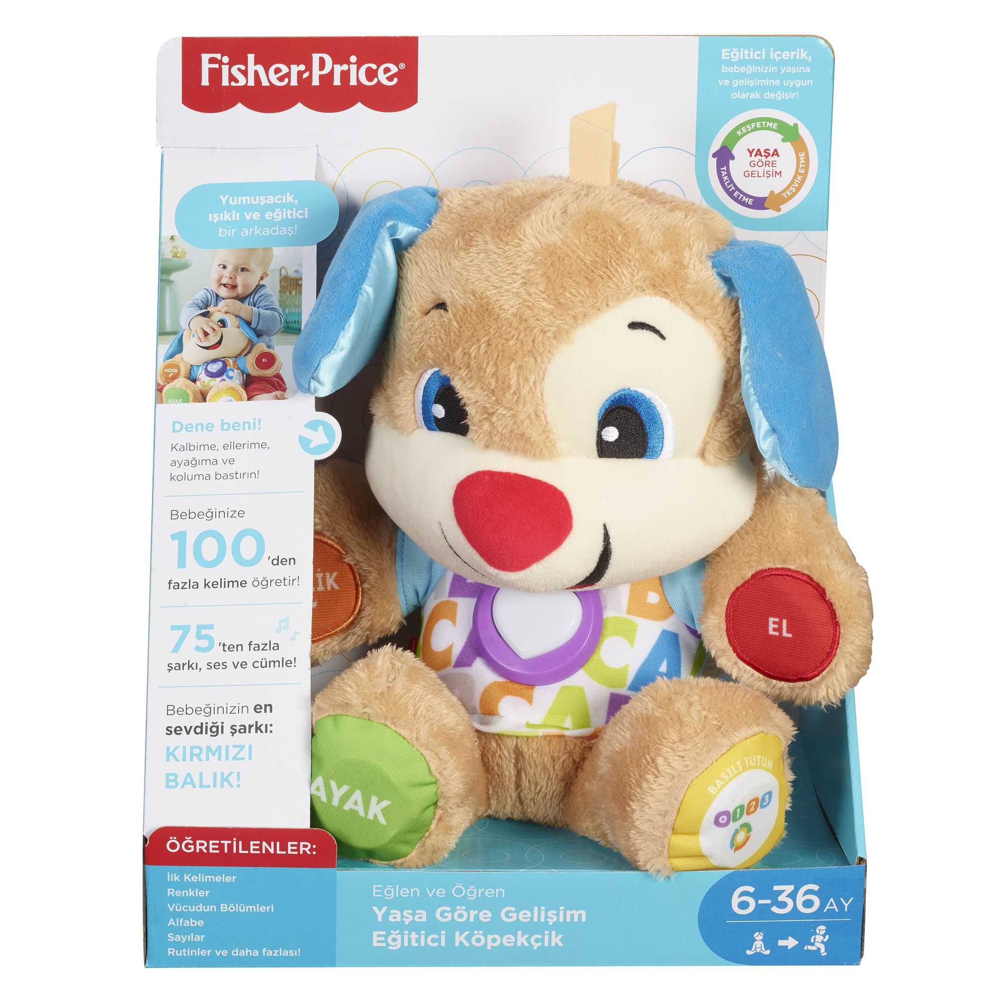 Fisher-Price® Eğlen & Öğren Eğitici Köpekçik (Türkçe) - Image 6