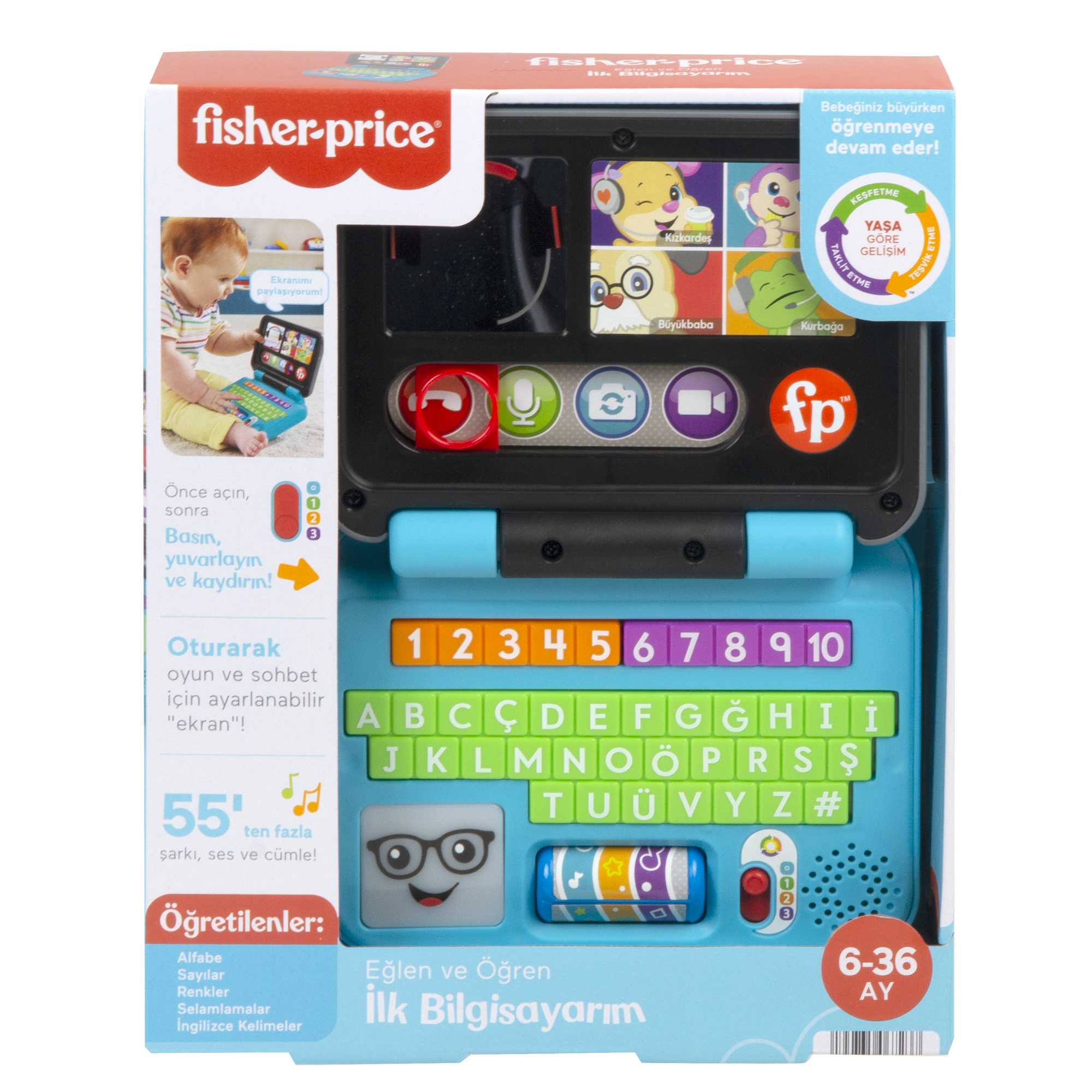 Fisher-Price® Eğlen & Öğren İlk Bilgisayarım - Image 6