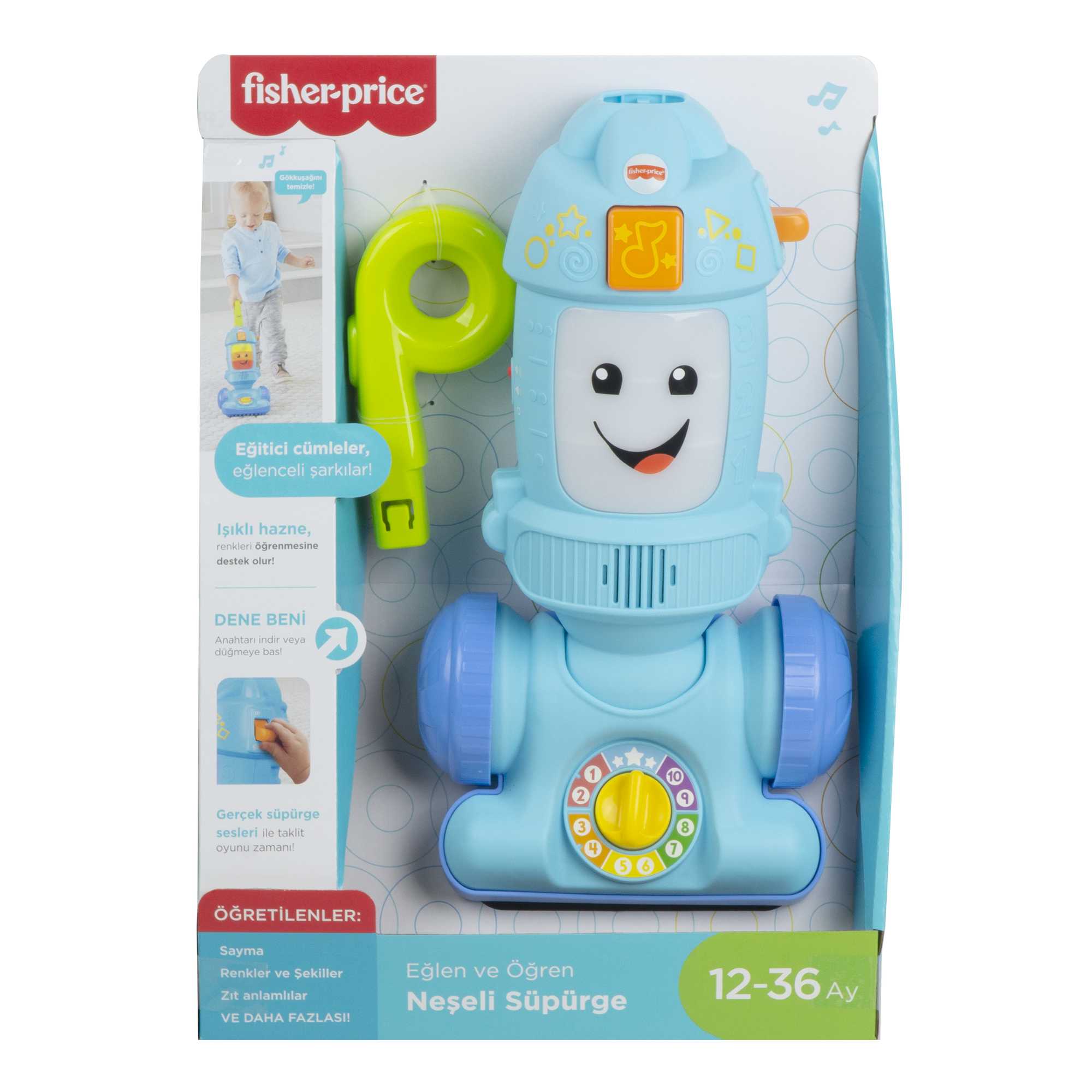 Fisher-Price® Eğlen & Öğren Neşeli Süpürge (Türkçe) - Image 6
