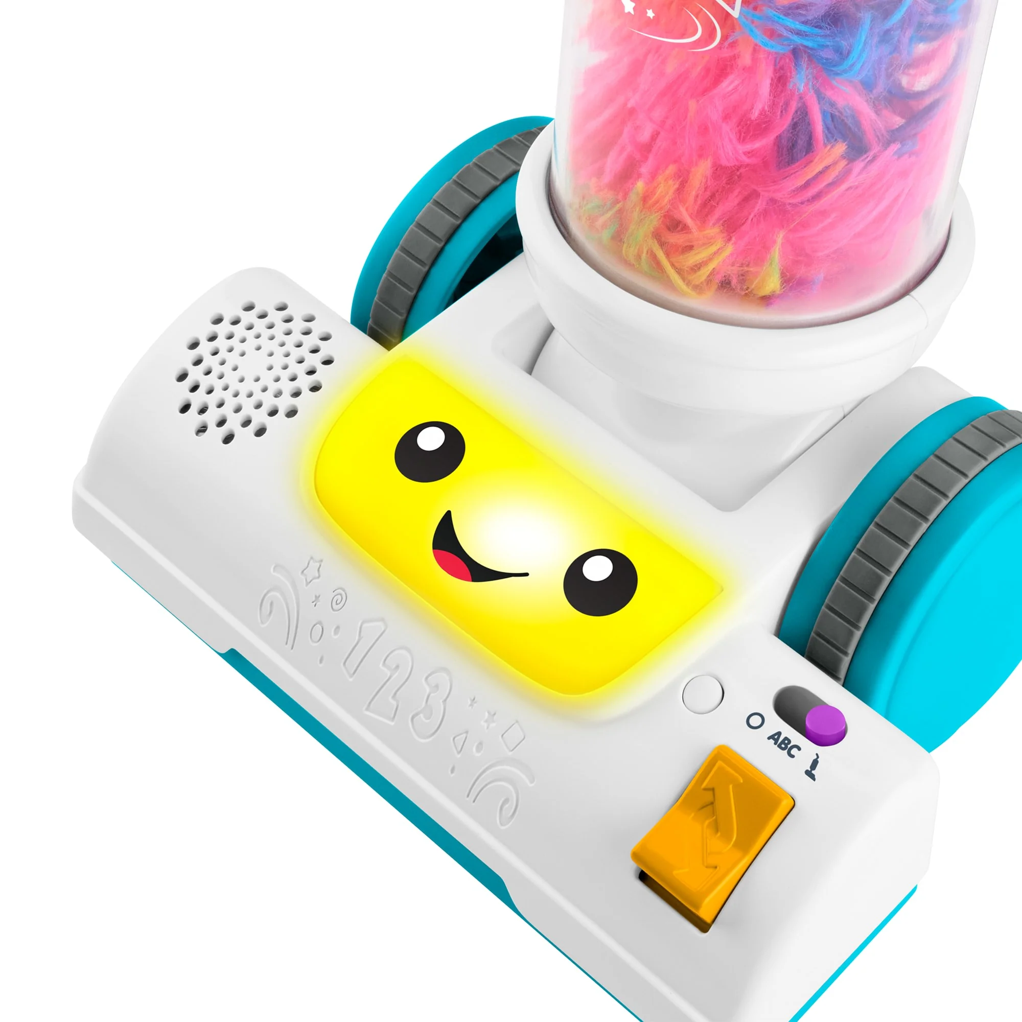 Birden Fazla Dil Desteğine Sahip Müzikli Eğitici Fisher-Price Eğlen Ve Öğren 2'si 1 Arada Süpürge Oyuncağı - Image 3