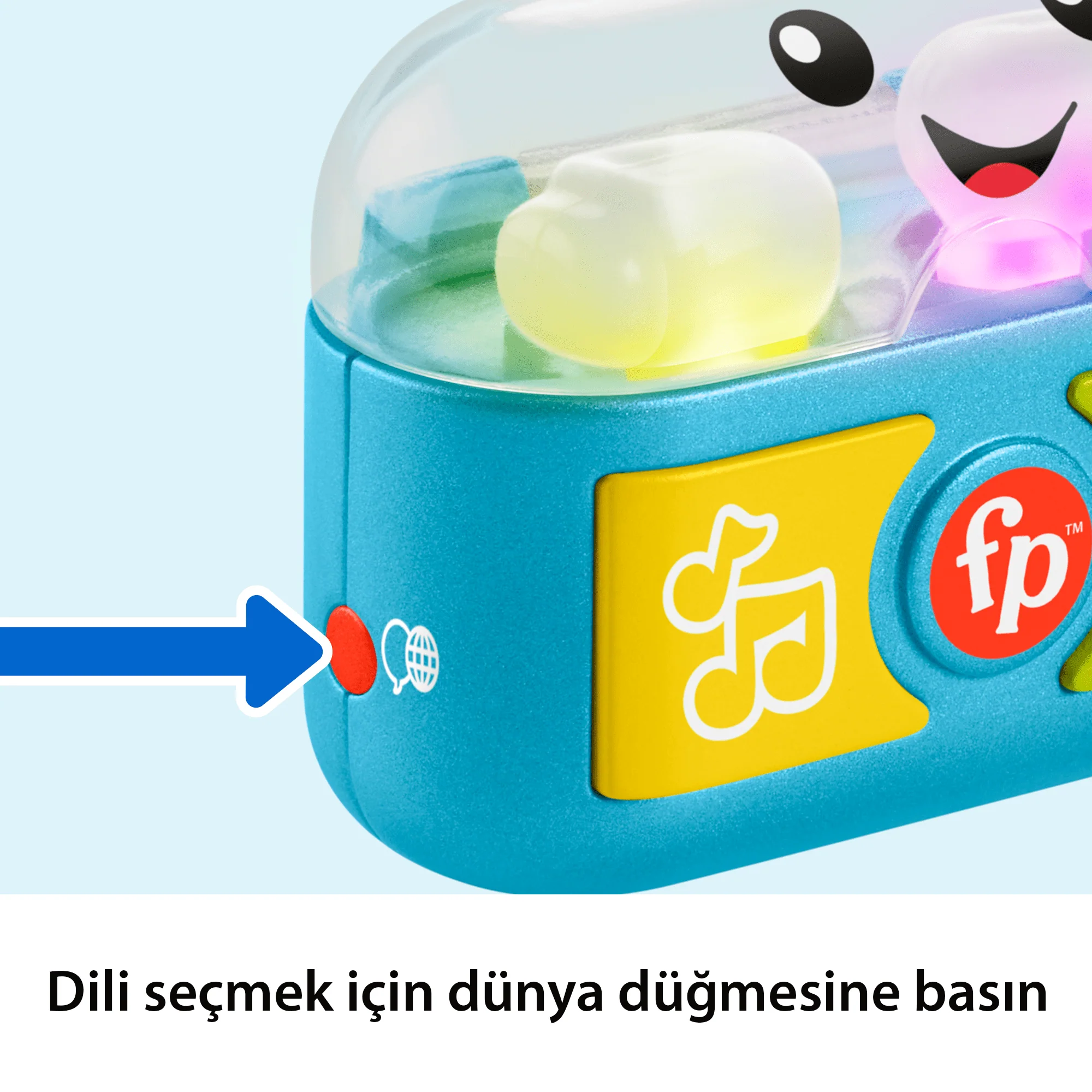 Fisher-Price Eğlen Ve Öğren Eğlenceli Kulaklıklar, Birden Fazla Dil Desteği Bulunan Müzikli, Eğitici Oyuncak - Image 3