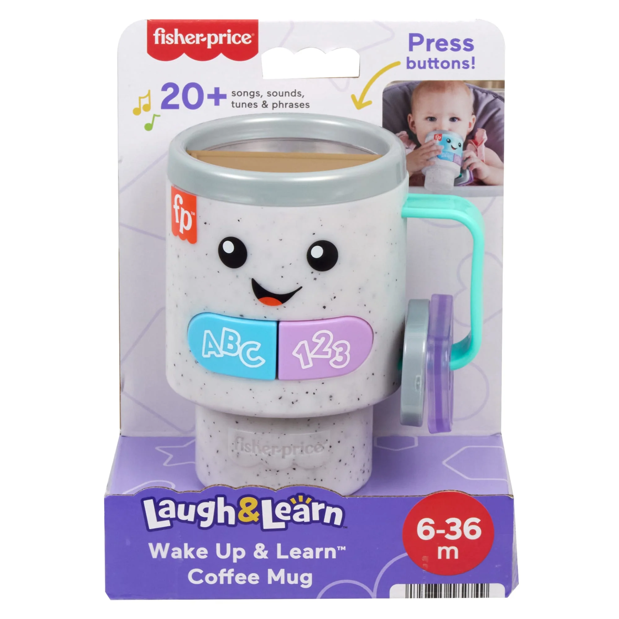 Birden Fazla Dil Desteği Olan Fisher-Price Eğlen Ve Öğren Kahve Keyfi - Image 6