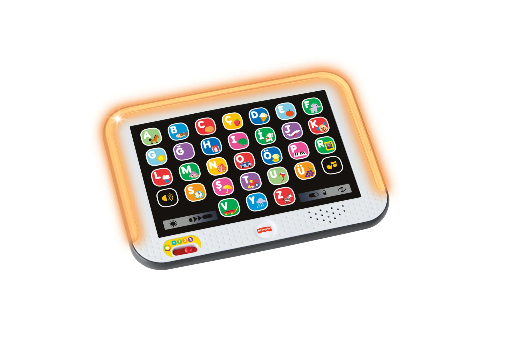 Türkçe Dil Desteğiyle Yürüme Çağındaki Çocuklar Için Müzikli Fisher-Price Eğlen Ve Öğren Yaşa Göre Gelişim Elektronik, Eğitici Oyuncak Tablet
