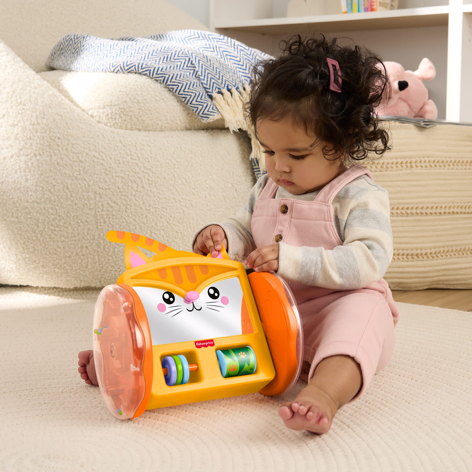 Fisher-Price Emekleme Arkadaşım Kedicik, Bebekler Için Karın Üstünde Oynamayı Ve Emeklemeyi Destekleyici Aktivite Oyuncağı - Image 3