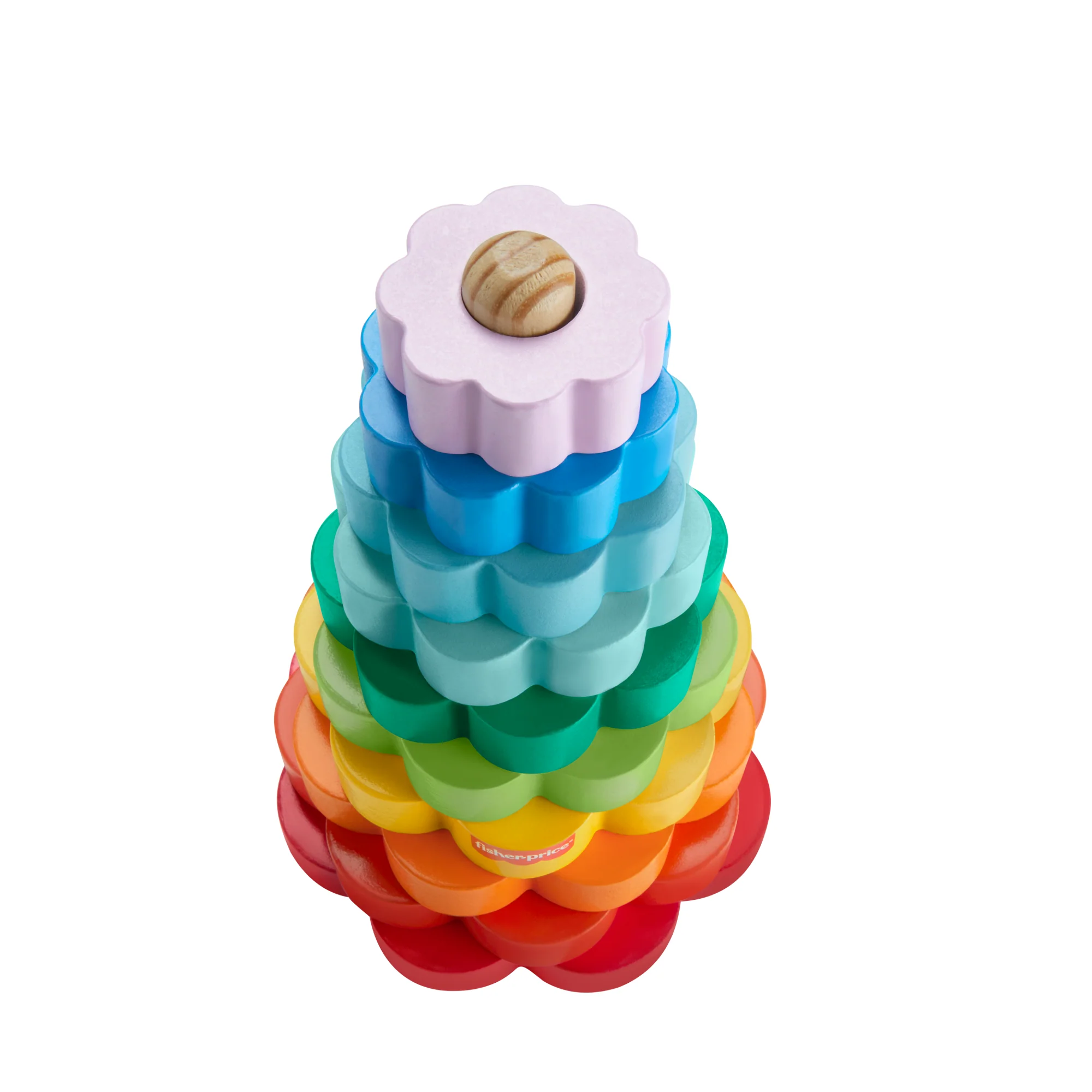 Fisher-Price - Empileur d’Anneaux avec 10 pièces en bois - Image 4