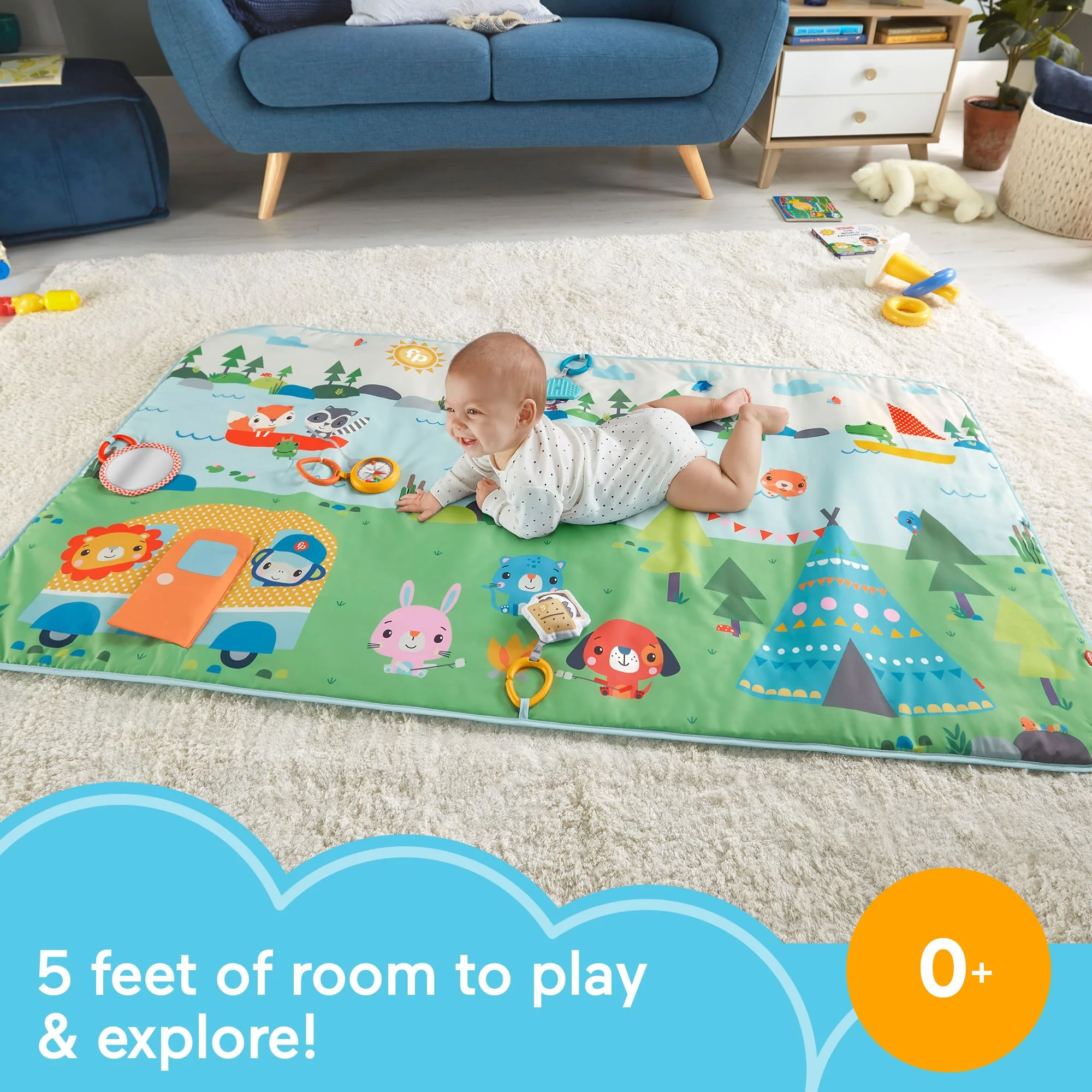 Fisher-Price Extra Big Adventures Play Mat - Image 2