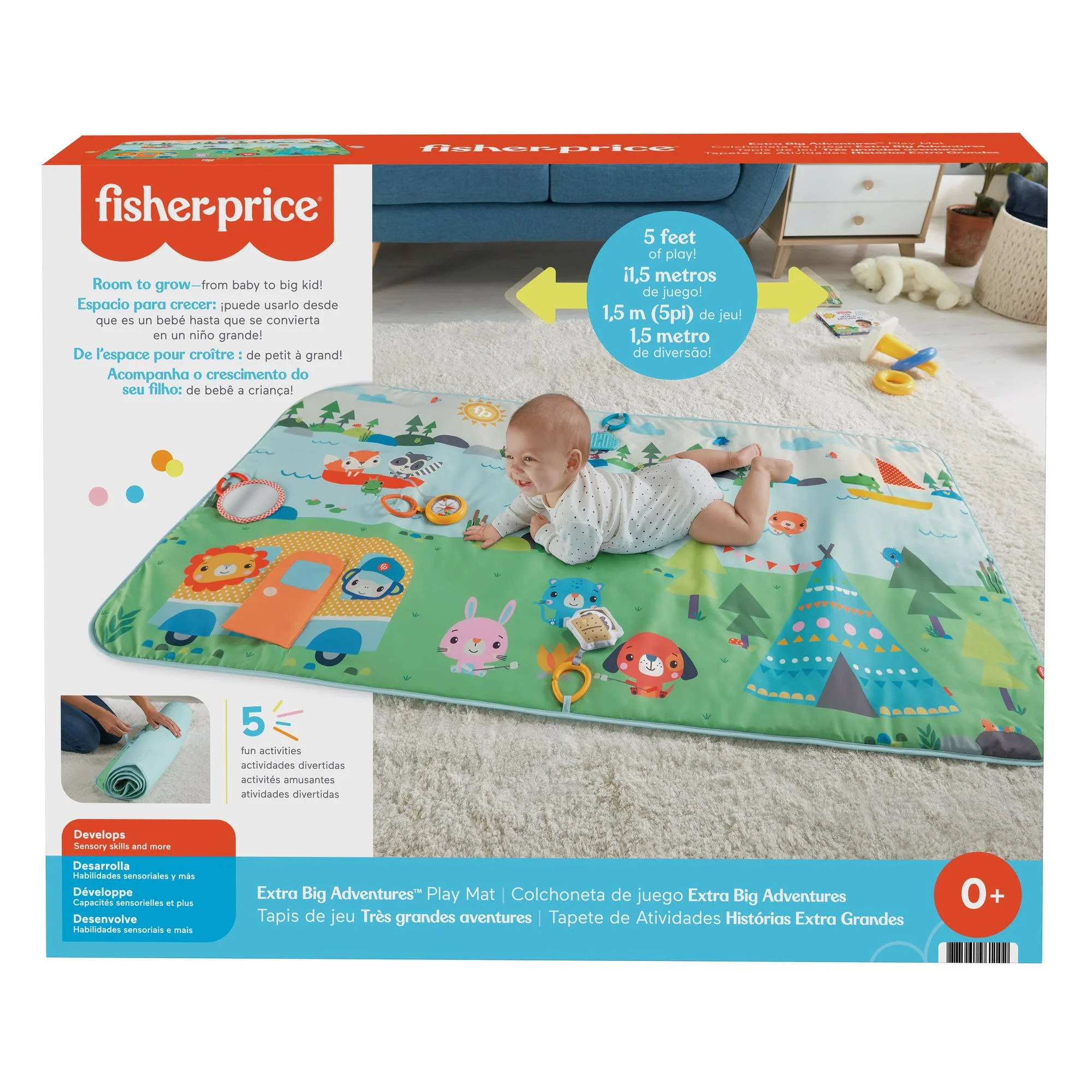 Fisher-Price Extra Big Adventures Play Mat - Image 6