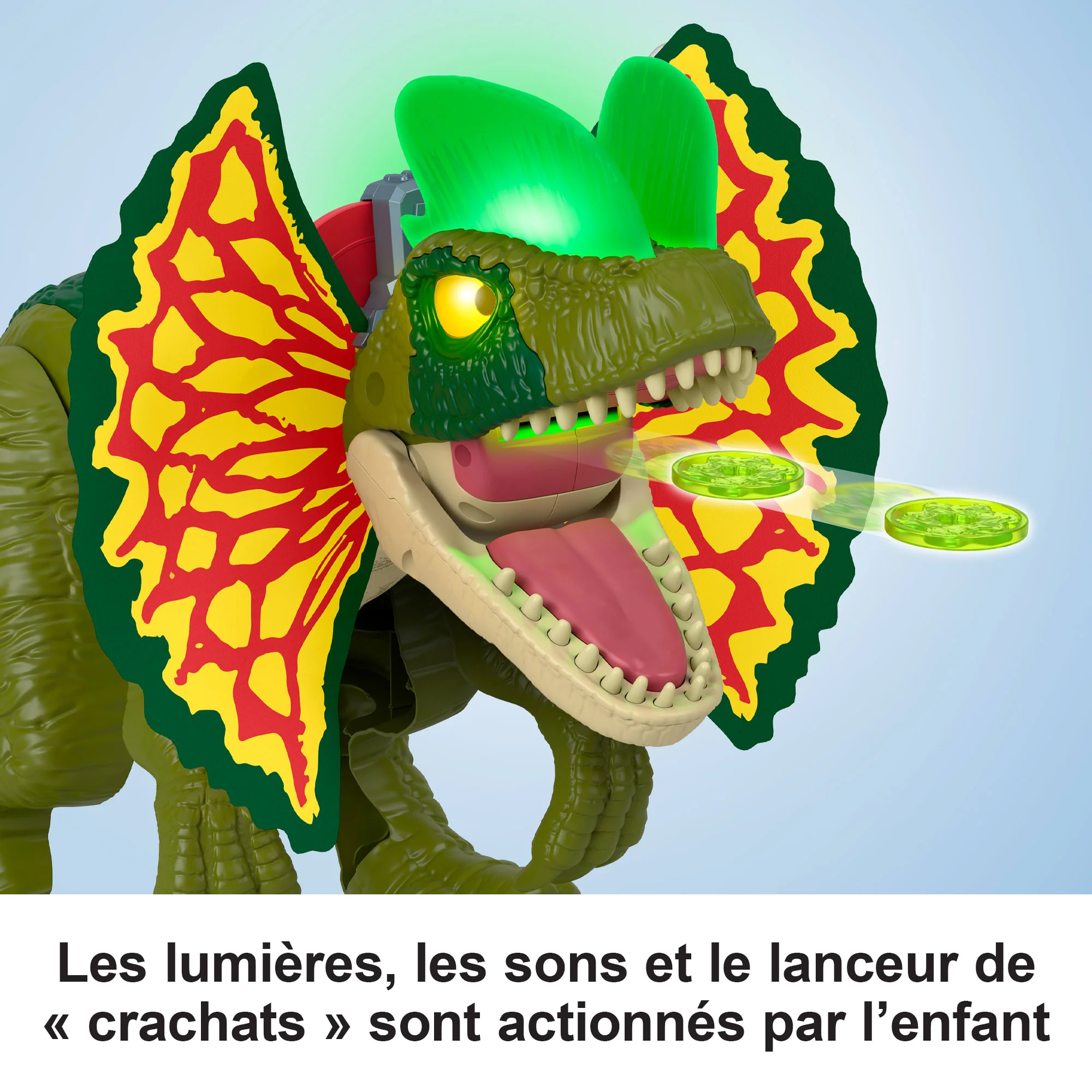 Fisher-Price-Imaginext-Figurine Dilophosaurus De Jurassic World - Image 4