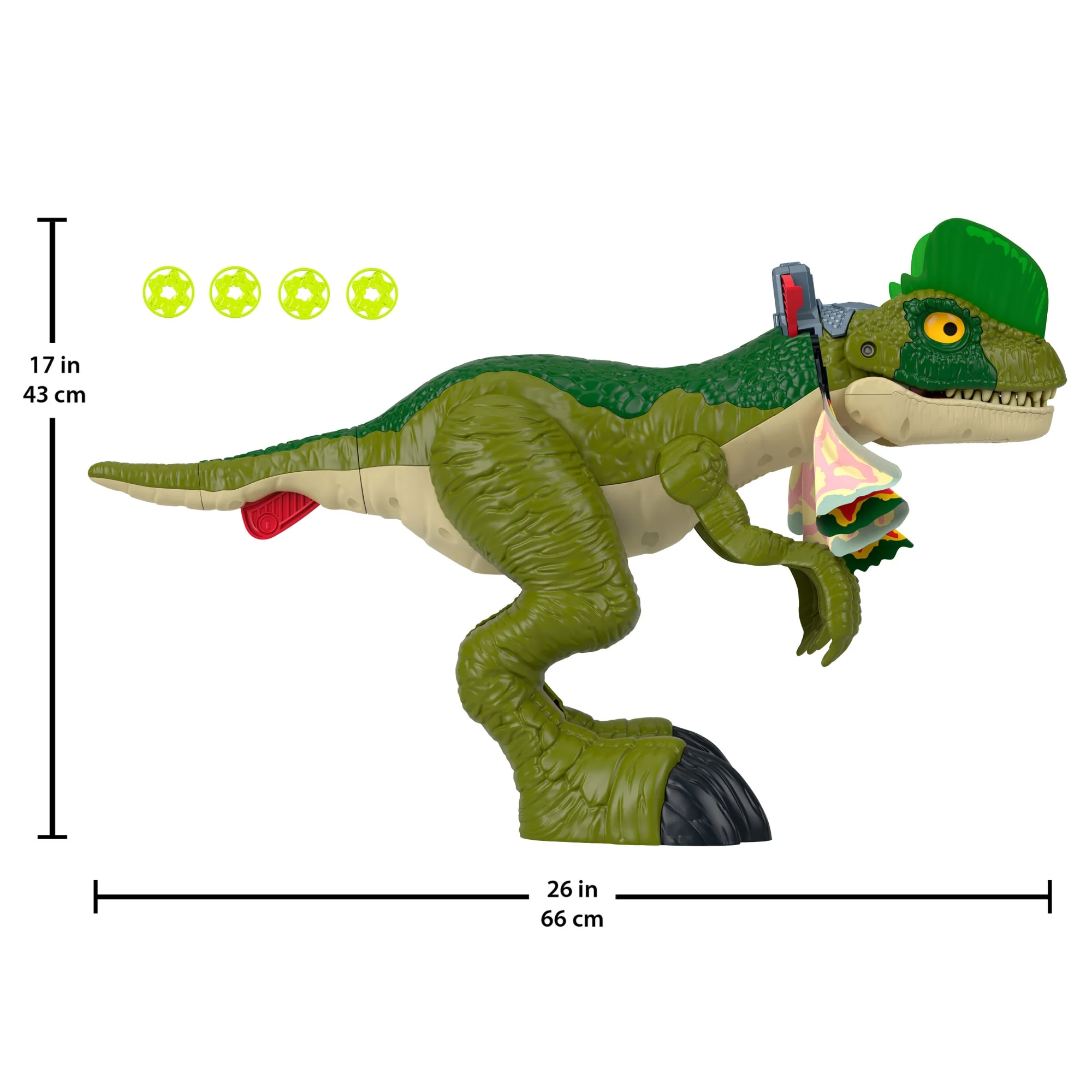 Fisher-Price-Imaginext-Figurine Dilophosaurus De Jurassic World - Image 5