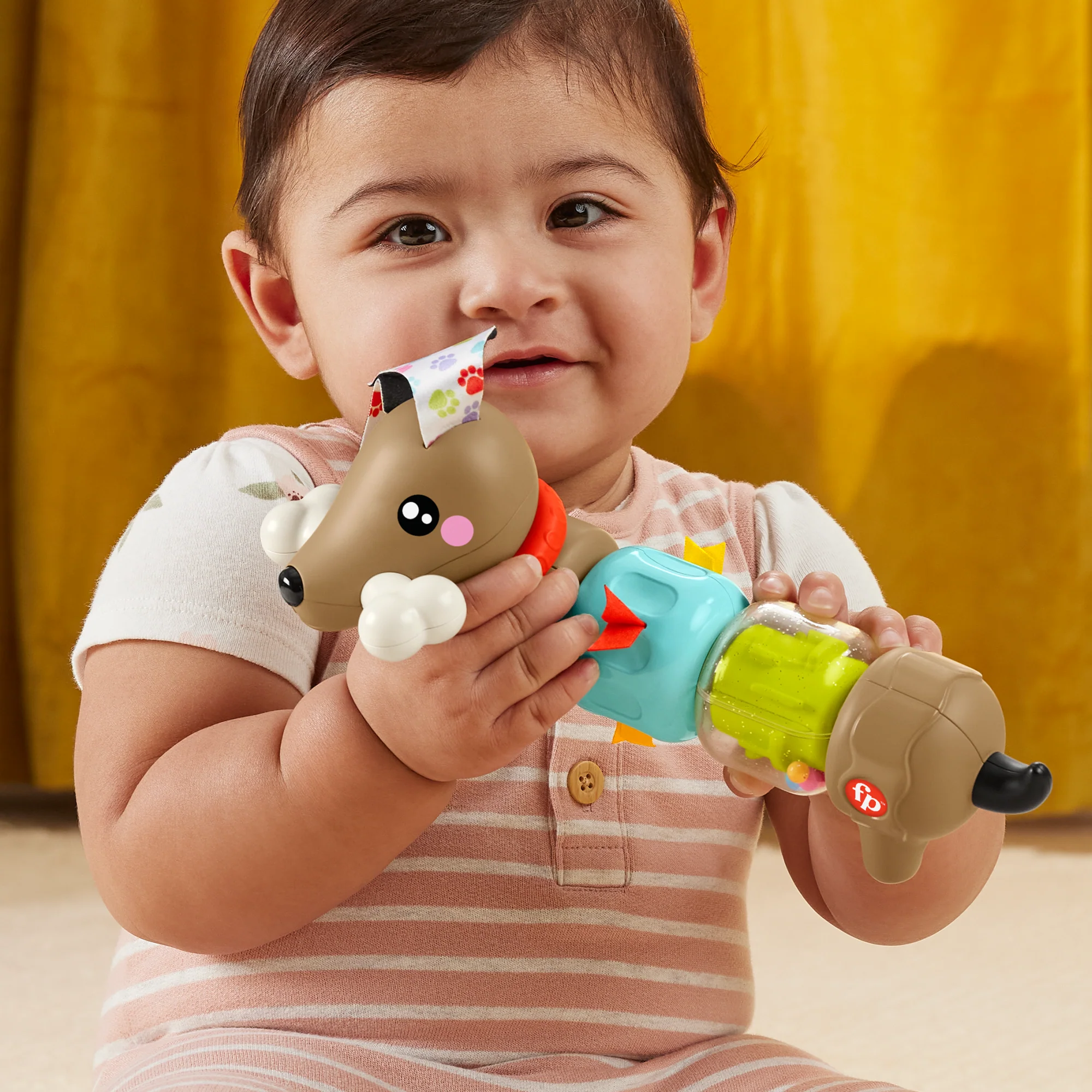 Fisher-Price Fp Pets Klikken En Draaien Puppy, Activiteiten Voor Fijne Motoriek, Zintuiglijk Speelgoed Voor Baby'S - Image 2
