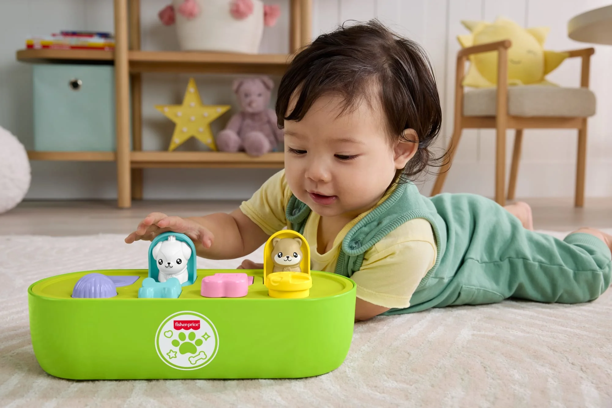Fisher-Price Fp Pets Pop-Up-Aktivitätsspielzeug Für Feinmotorik, Entwicklungsförderndes Spiel Für Babys - Image 2