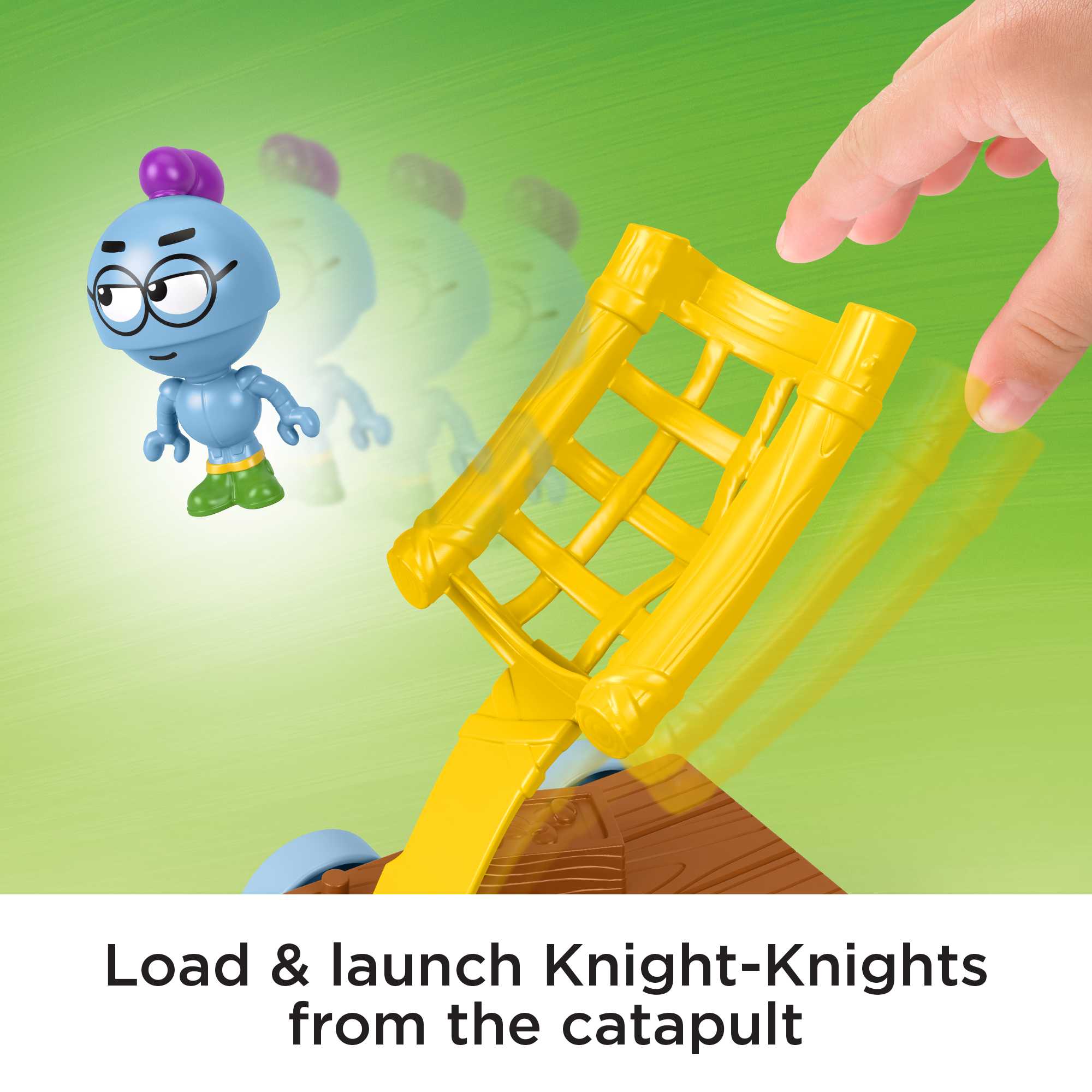 Fisher-Price Gus the Itsy Bitsy Knight Dragon & Knights Catapult - Image 4