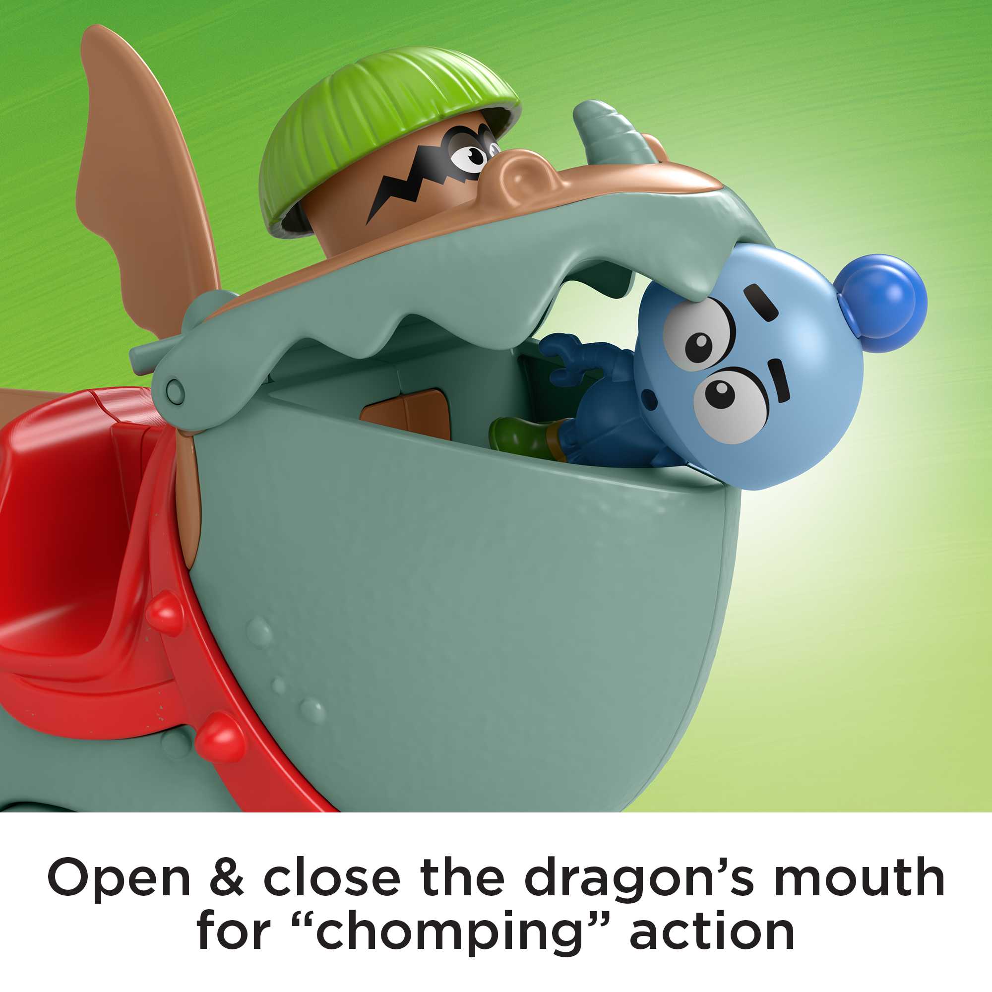 Fisher-Price Gus the Itsy Bitsy Knight Dragon & Knights Catapult - Image 5