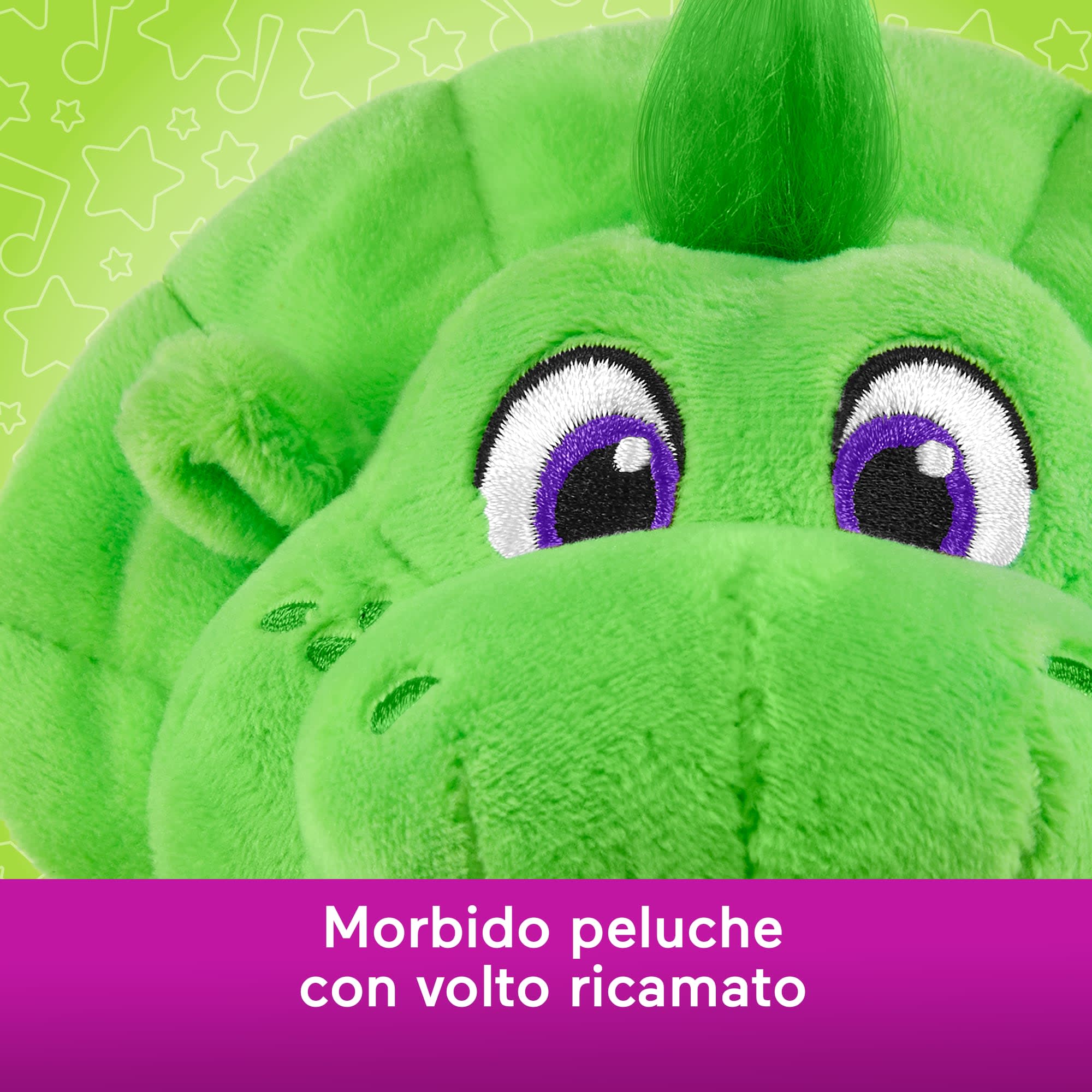Fisher-Price Il Mondo Di Barney Baby Bop, Dinosauro Peluche Da 16,5 Cm Per Bimbi Piccoli E Bambini in Età Prescolare - Image 3