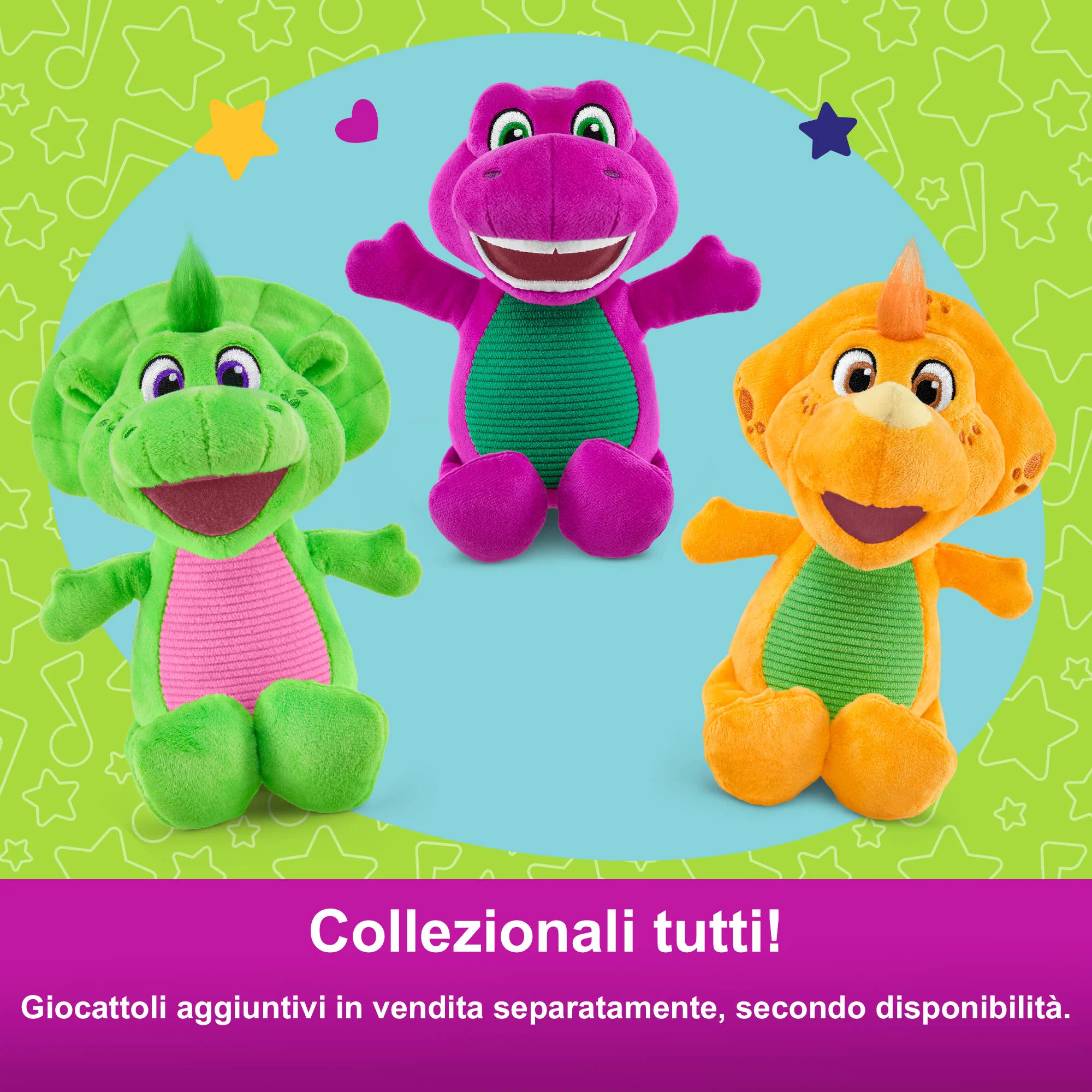 Fisher-Price Il Mondo Di Barney Baby Bop, Dinosauro Peluche Da 16,5 Cm Per Bimbi Piccoli E Bambini in Età Prescolare - Image 4