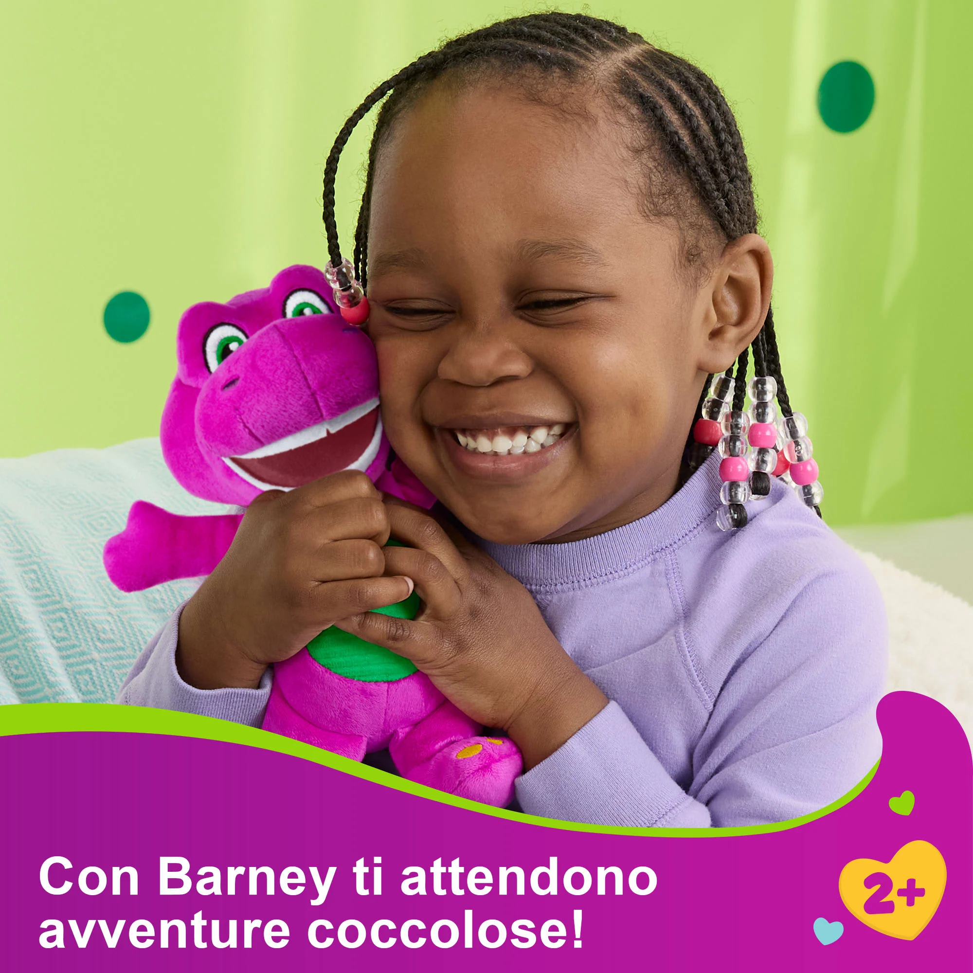 Fisher-Price Il Mondo Di Barney Barney, Dinosauro Peluche Da 16,5 Cm Per Bimbi Piccoli E Bambini in Età Prescolare - Image 2