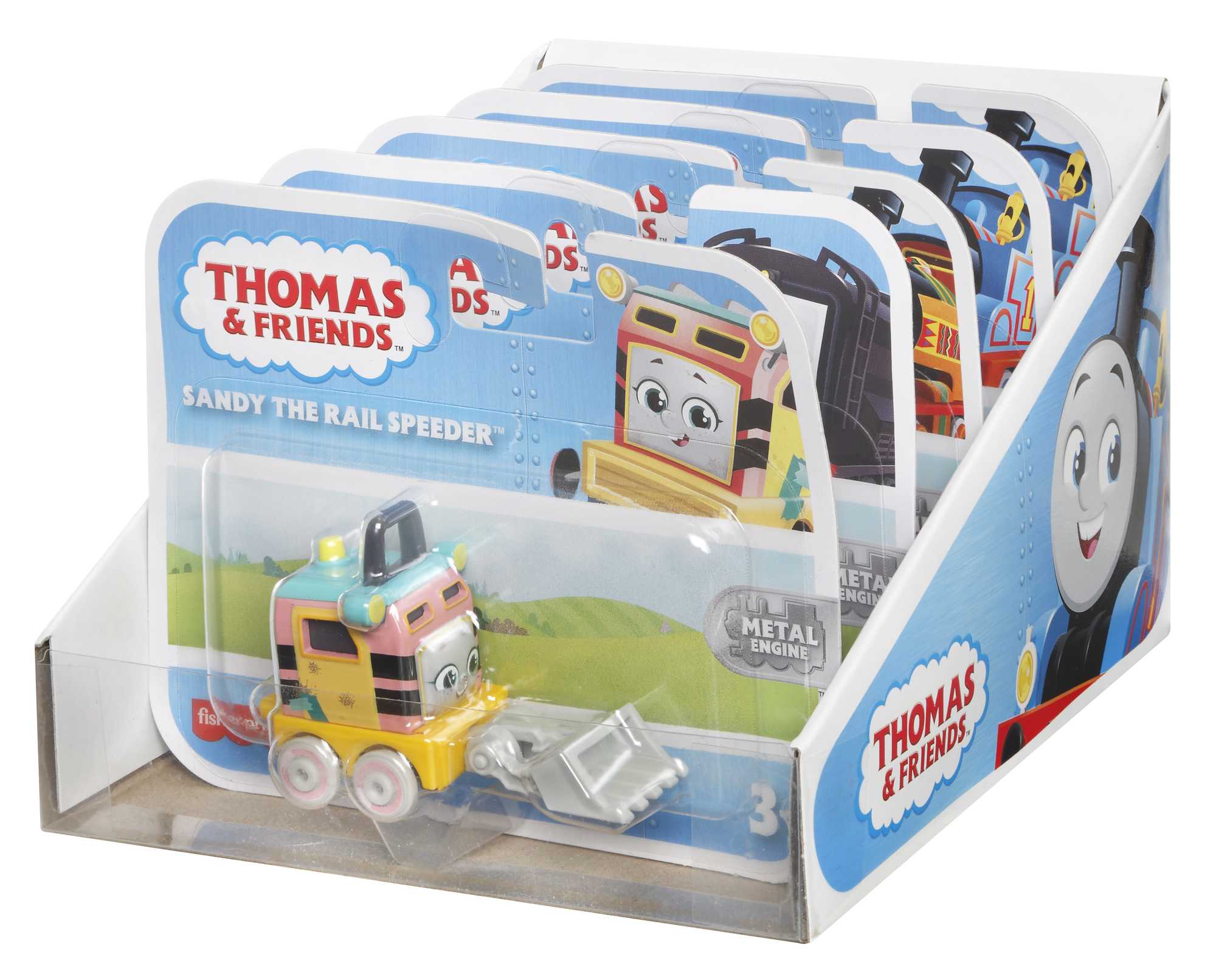 Fisher-Price Il Trenino Thomas Locomotive Small A Ruota Libera Assortimento Locomotive In Metallo - Image 2