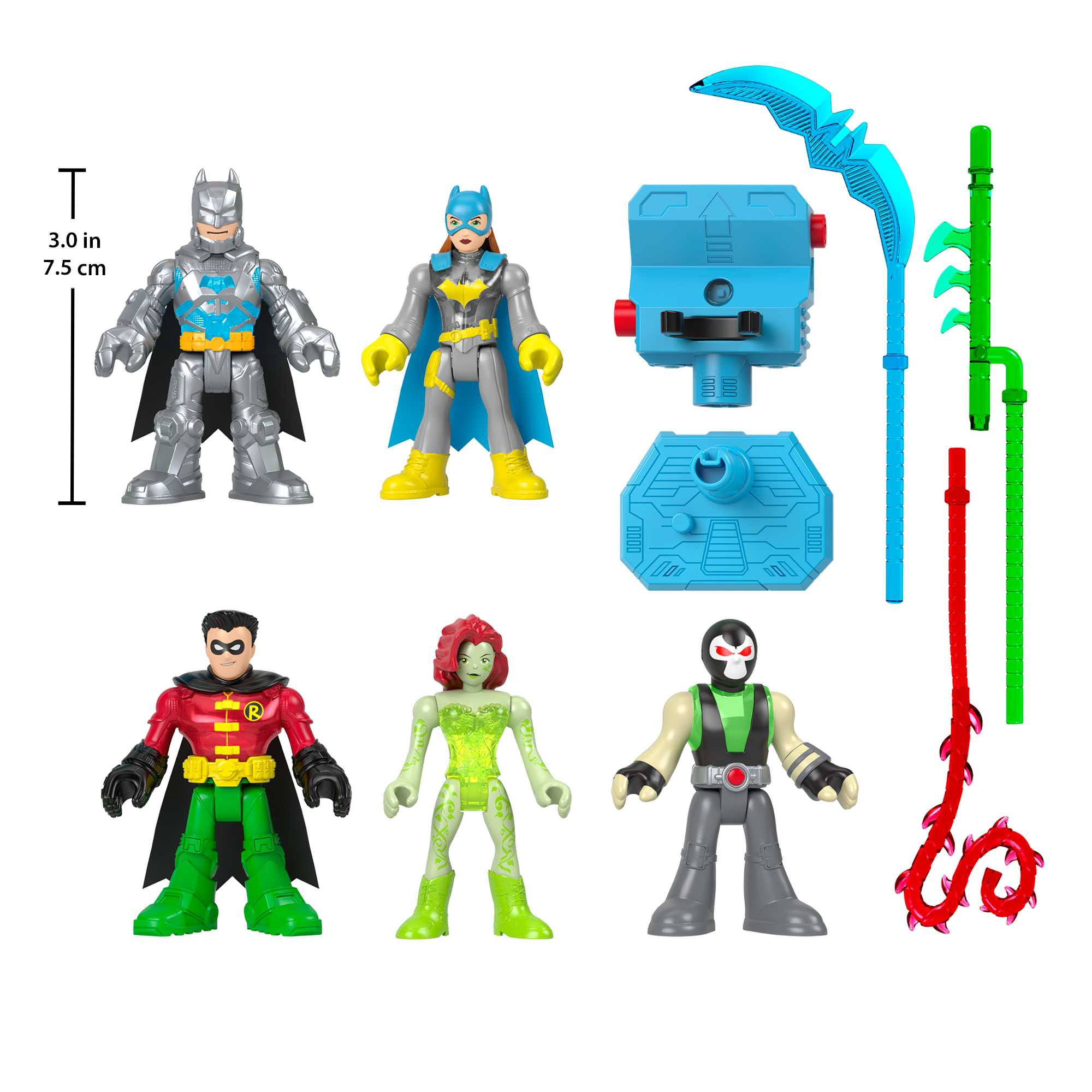 Fisher-Price Imaginext DC Super Friends Batman Battle Multipack - Image 2