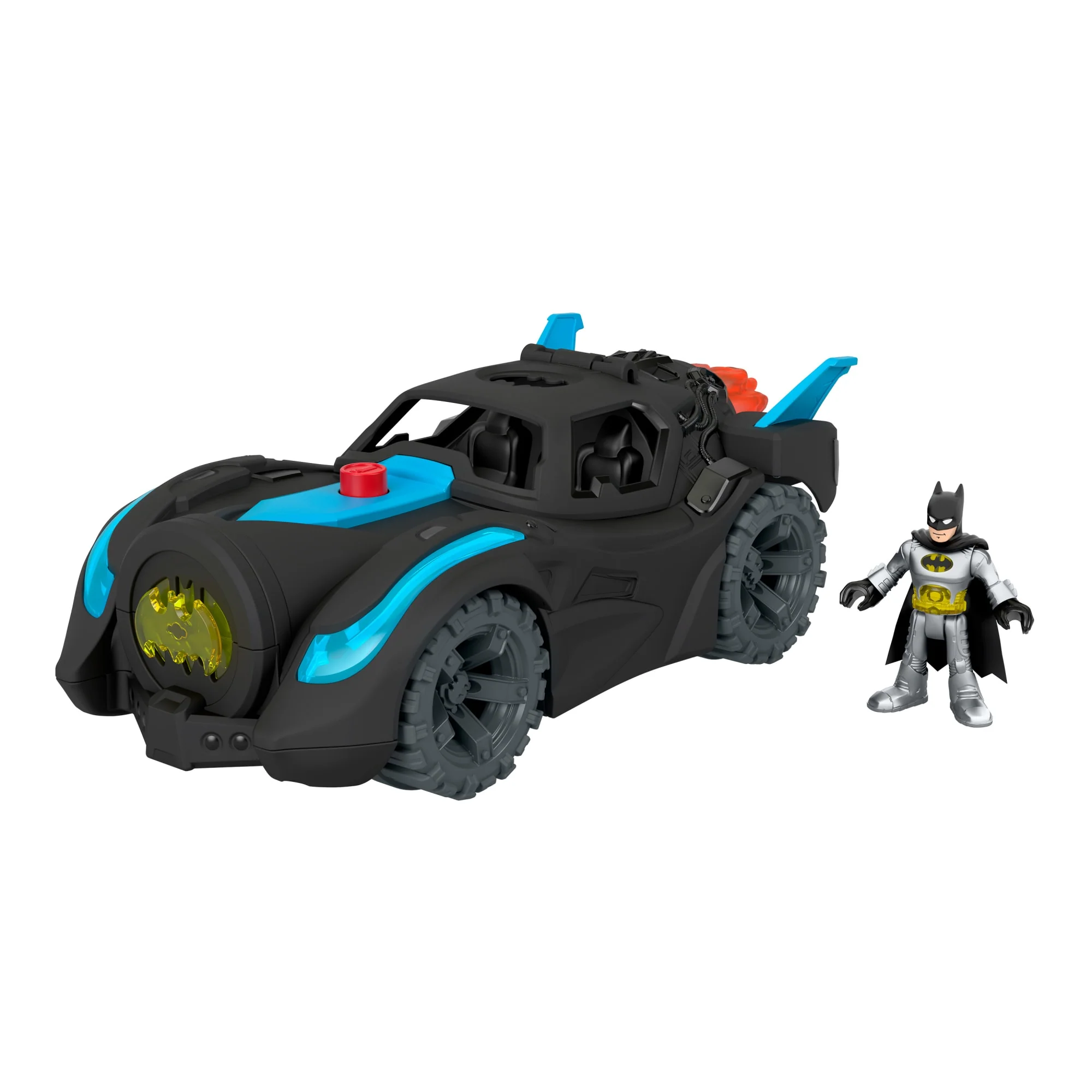 Fisher-Price Imaginext DC Super Friends Batmobile Με Φώτα Και Ήχους