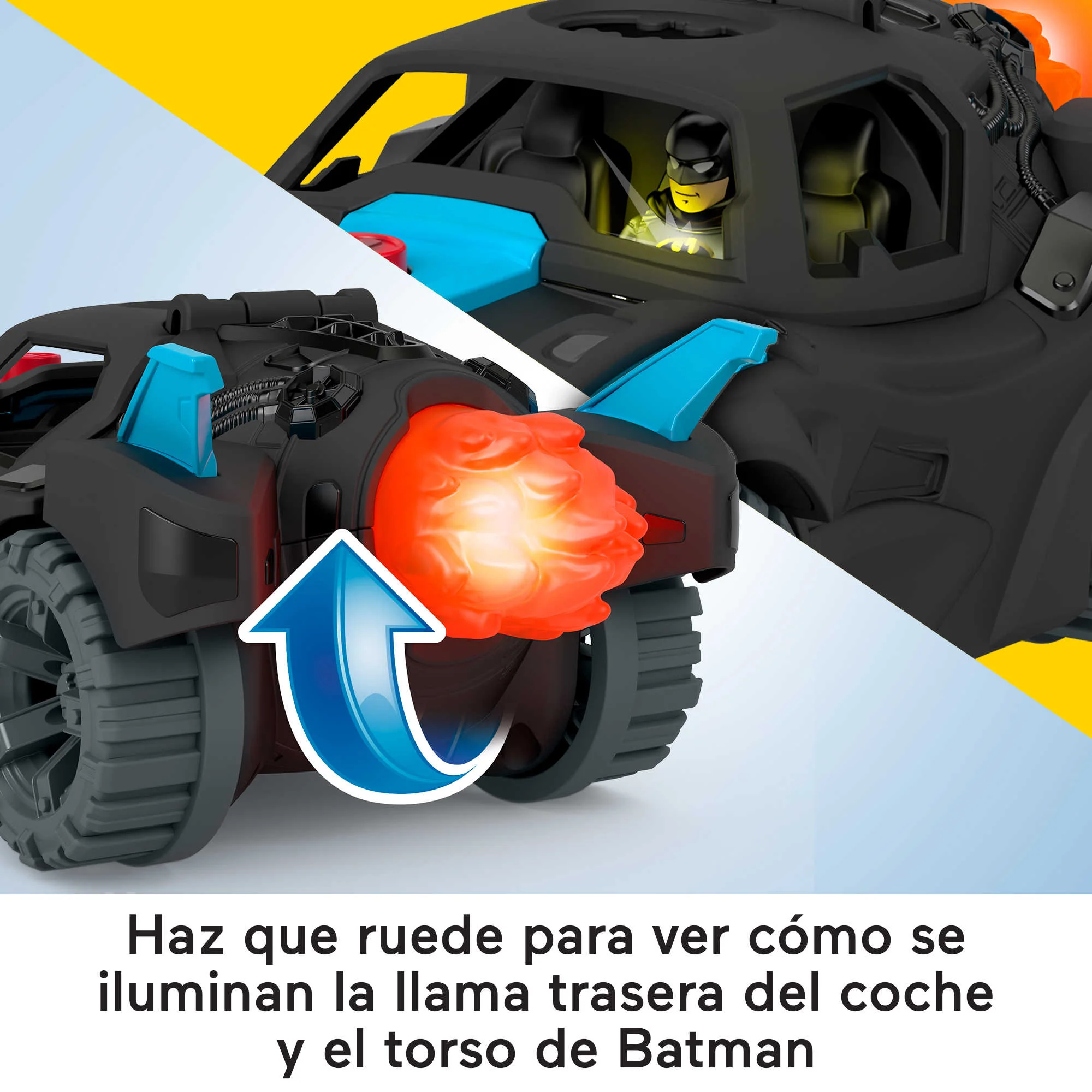 Fisher-Price Imaginext Dc Super Friends Batmóvil Power Reveal - Image 3