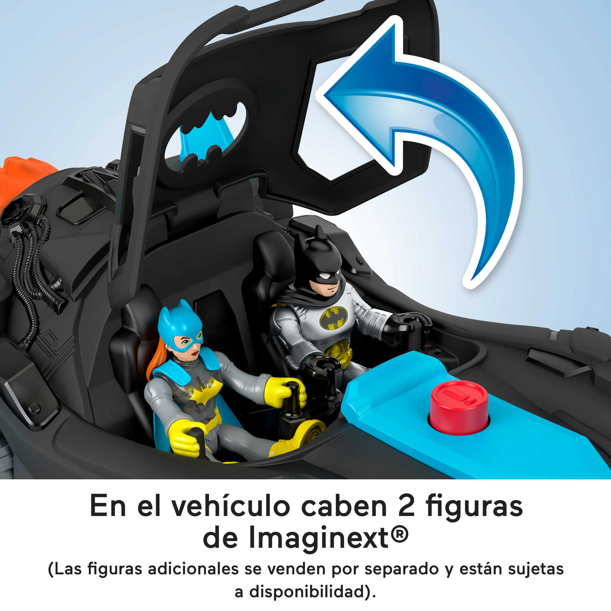 Fisher-Price Imaginext Dc Super Friends Batmóvil Power Reveal - Image 5
