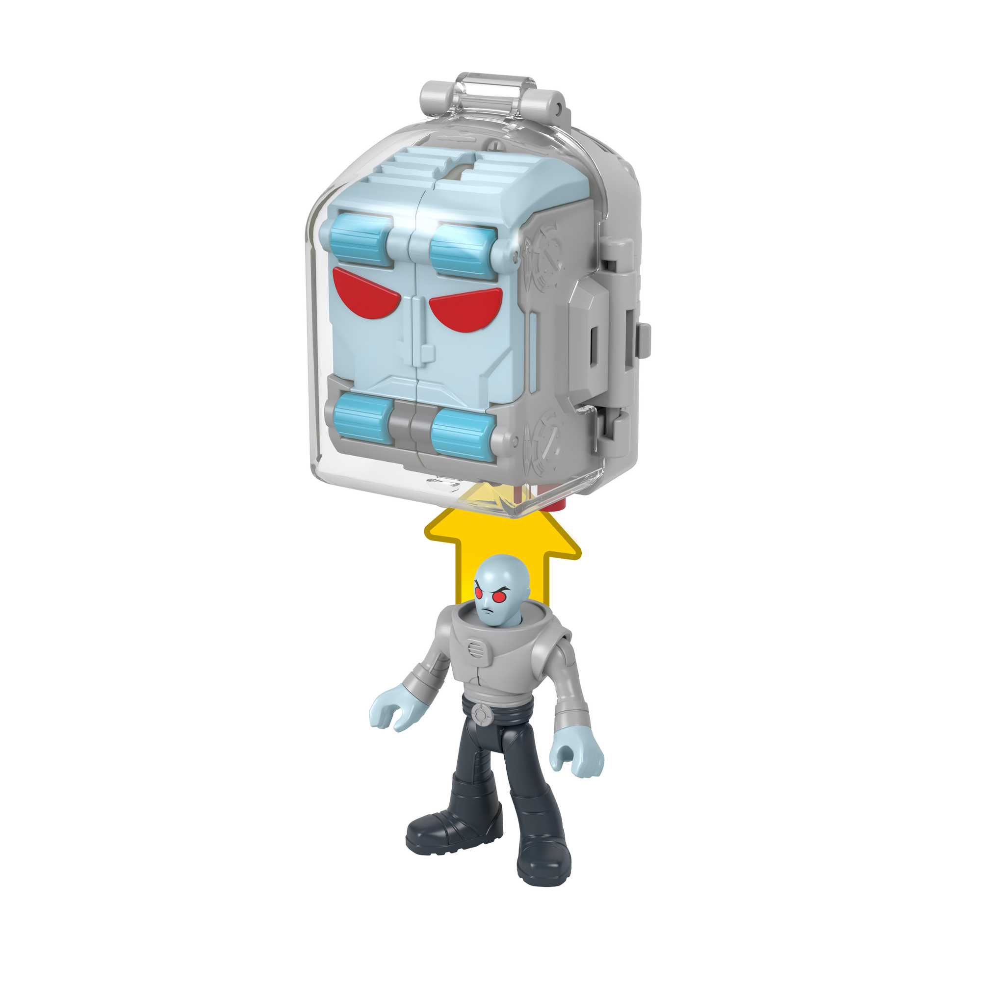 Fisher-Price Imaginext DC Super Friends Head Shifters Mr. Freeze & Snow Tank - Image 7