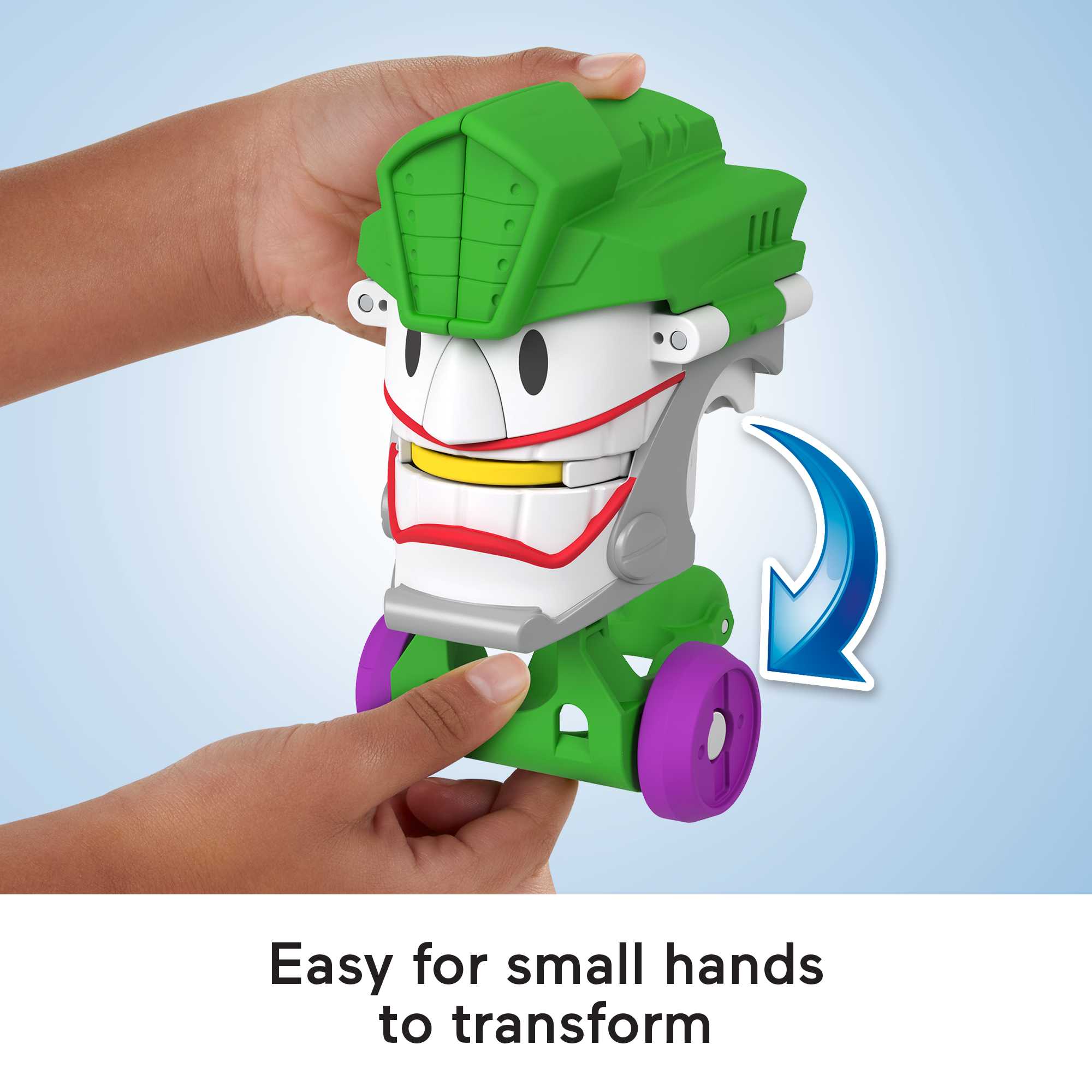 Fisher-Price Imaginext DC Super Friends Head Shifters The Joker & Laff Mobile - Image 6