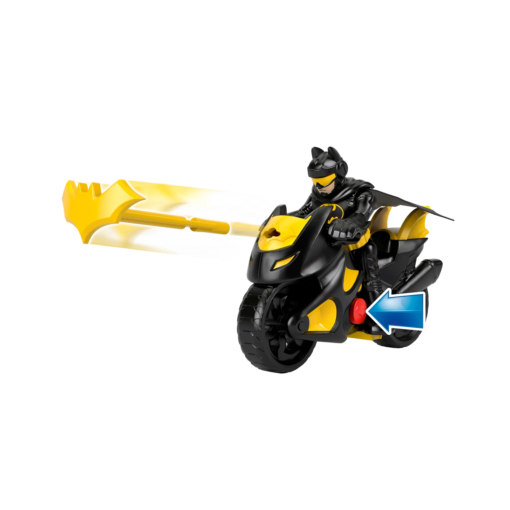 Wonder Woman Ve Cyborg Figürleriyle Imaginext DC Super Friends Batman Hediye Seti, Okul Öncesi Çağdaki Çocuklara Yönelik 9 Parçalı Oyuncak - Image 3