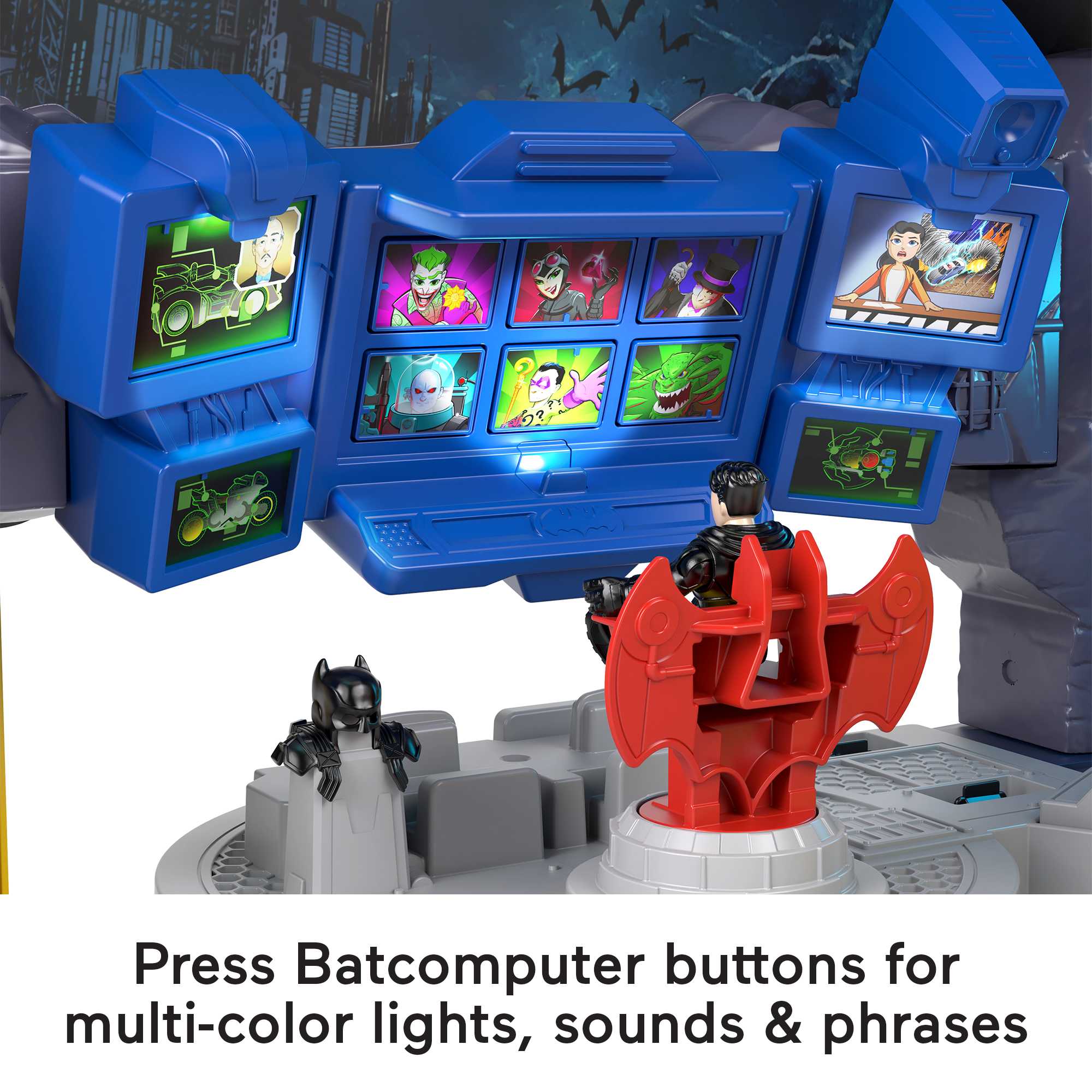 Fisher-Price Imaginext Dc Super Friends Super Surround Batcave - Image 3