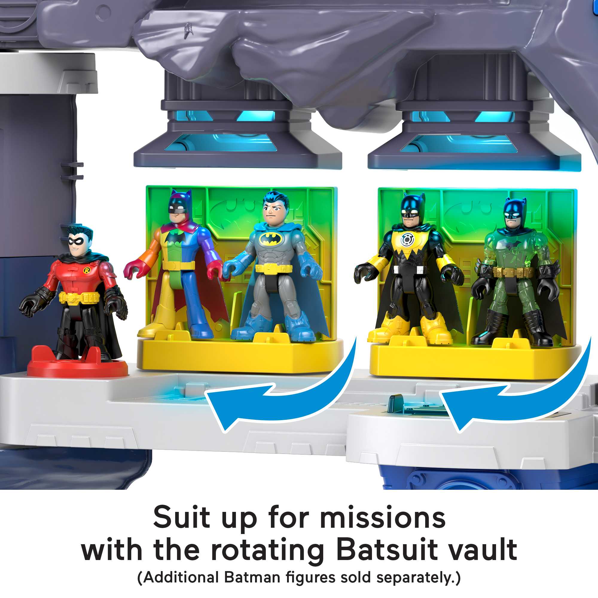 Fisher-Price Imaginext Dc Super Friends Super Surround Batcave - Image 4