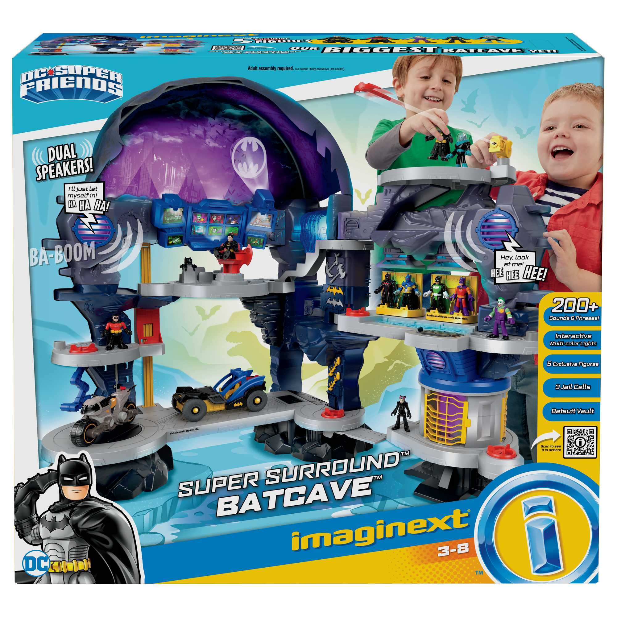Fisher-Price Imaginext Dc Super Friends Super Surround Batcave - Image 6