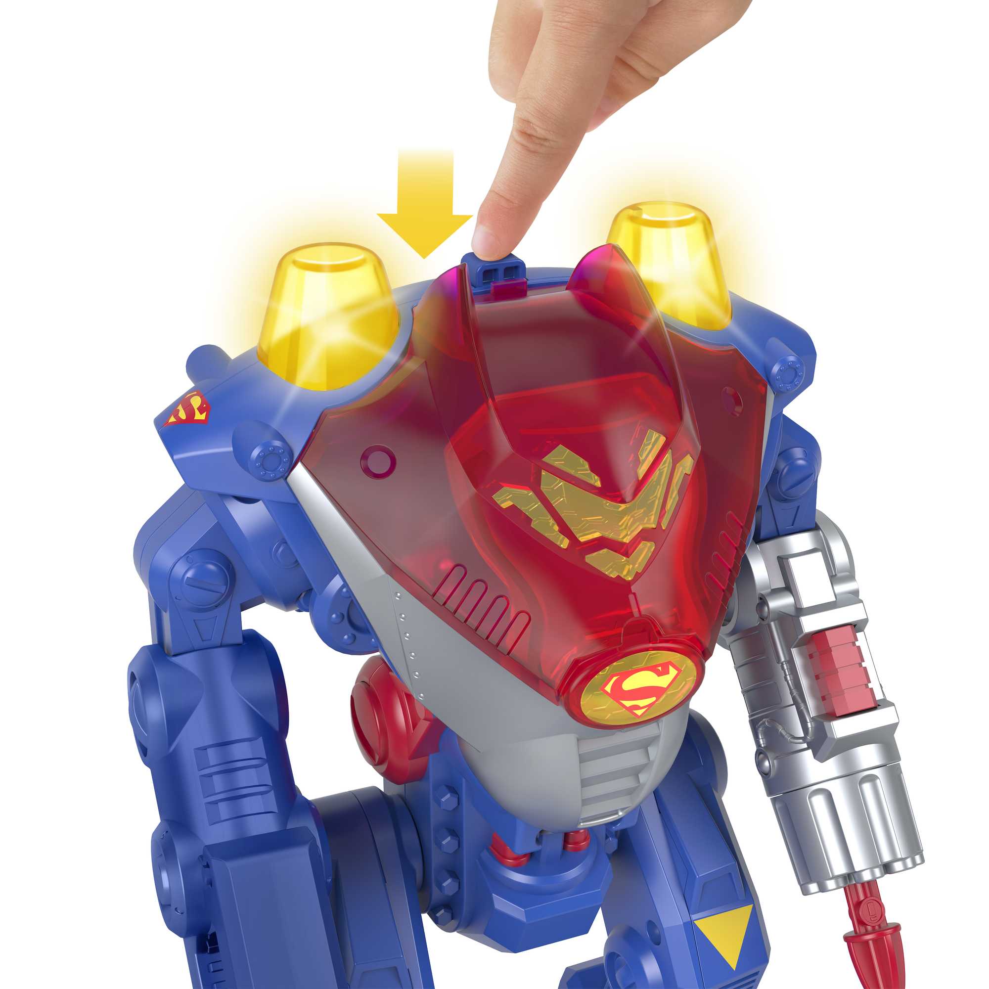 Fisher-Price Imaginext DC Super Friends Superman Robot - Image 3