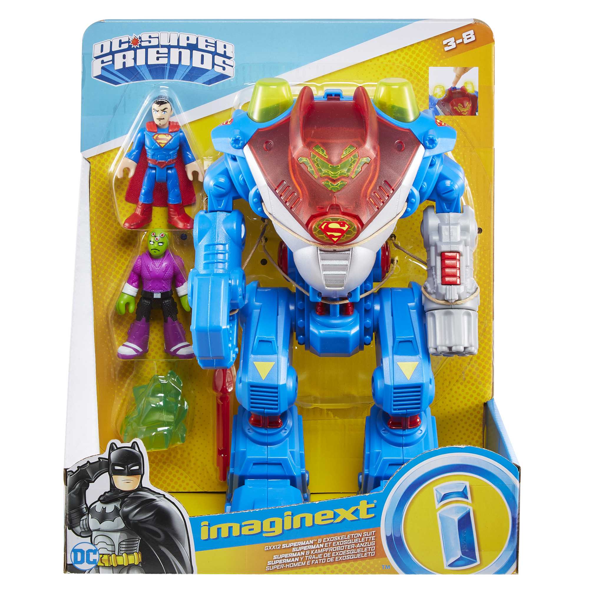 Fisher-Price Imaginext DC Super Friends Superman Robot - Image 6