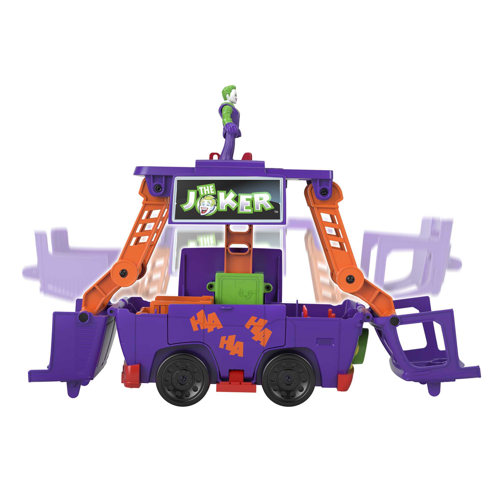 Fisher-Price Imaginext DC Super Friends The Joker Van HQ - Image 2