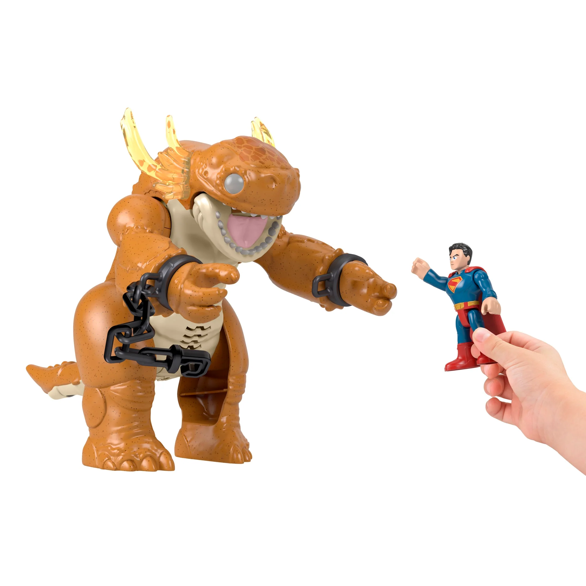 Juguete De Monstruo De Superman Con Luces, Sonidos Y Movimiento Y Figura De Acción De Imaginext De Fisher-Prince - Image 2