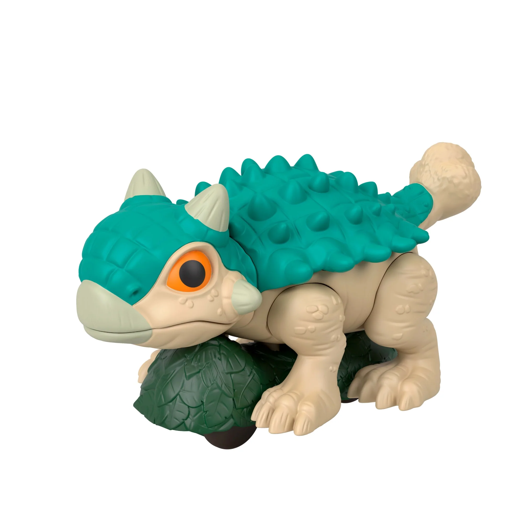 Fisher-Price Imaginext Jurassic World Ankylosaurus Dinosaur Toy Avec Roues Et Mouvement D'Agitation