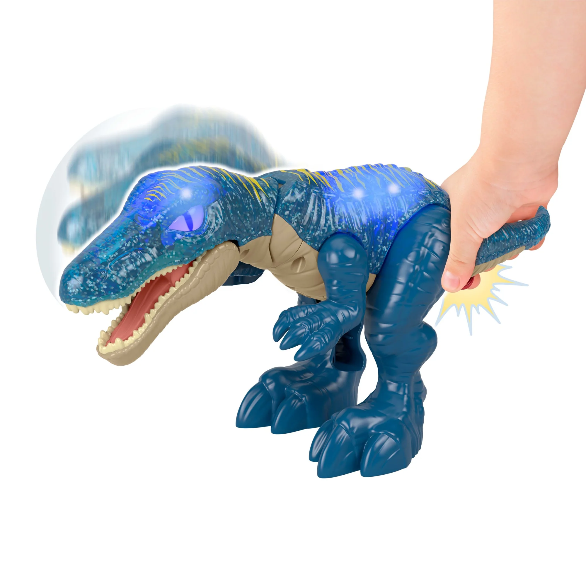 Fisher-Price Imaginext-Jurassic World-Baryonyx-Figurine Interactive - Image 3