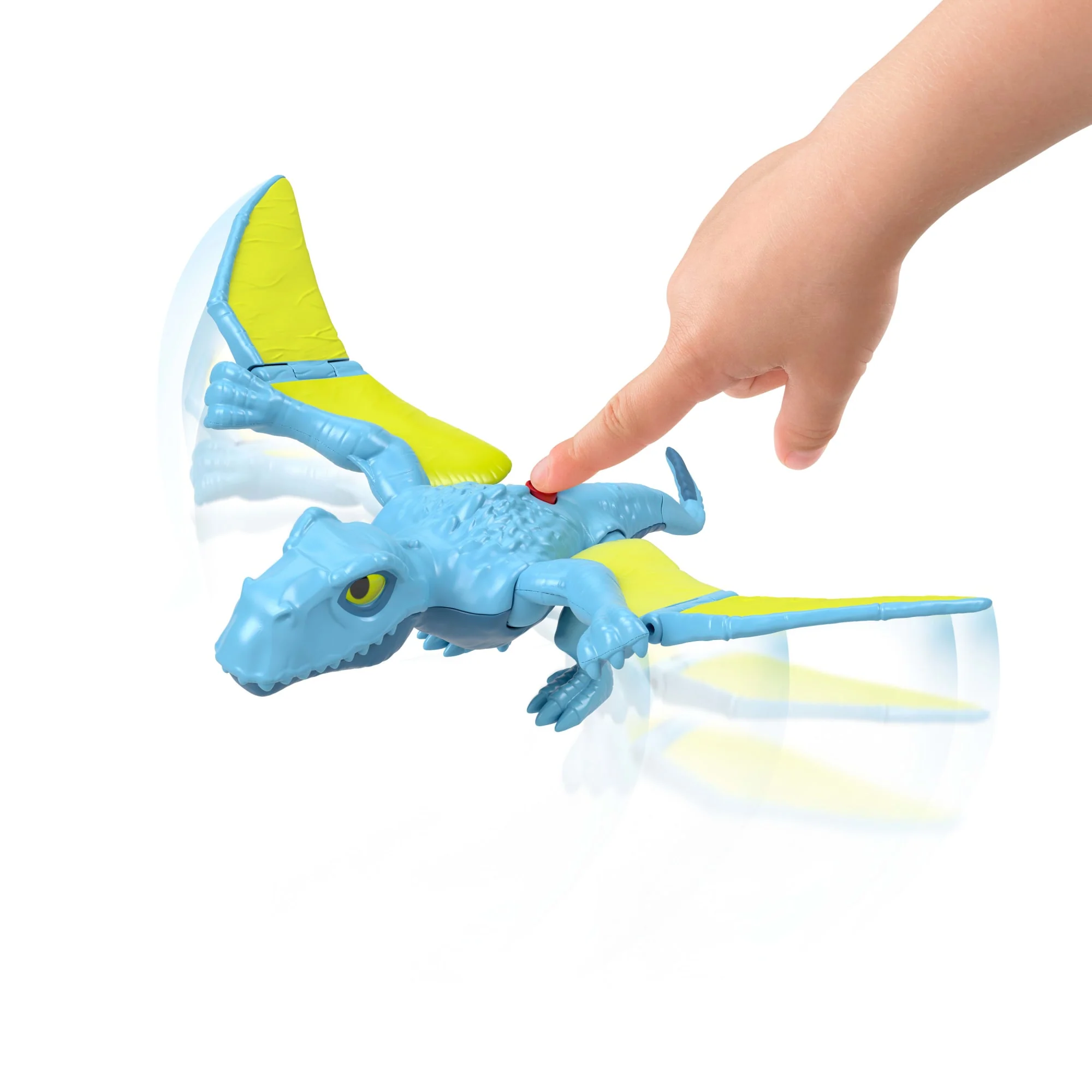 Figura De Acción De Dimorphodon De “Jurassic World: El Renacer” De Imaginext De Fisher-Price, Figura De Dinosaurio Con Movimiento - Image 3