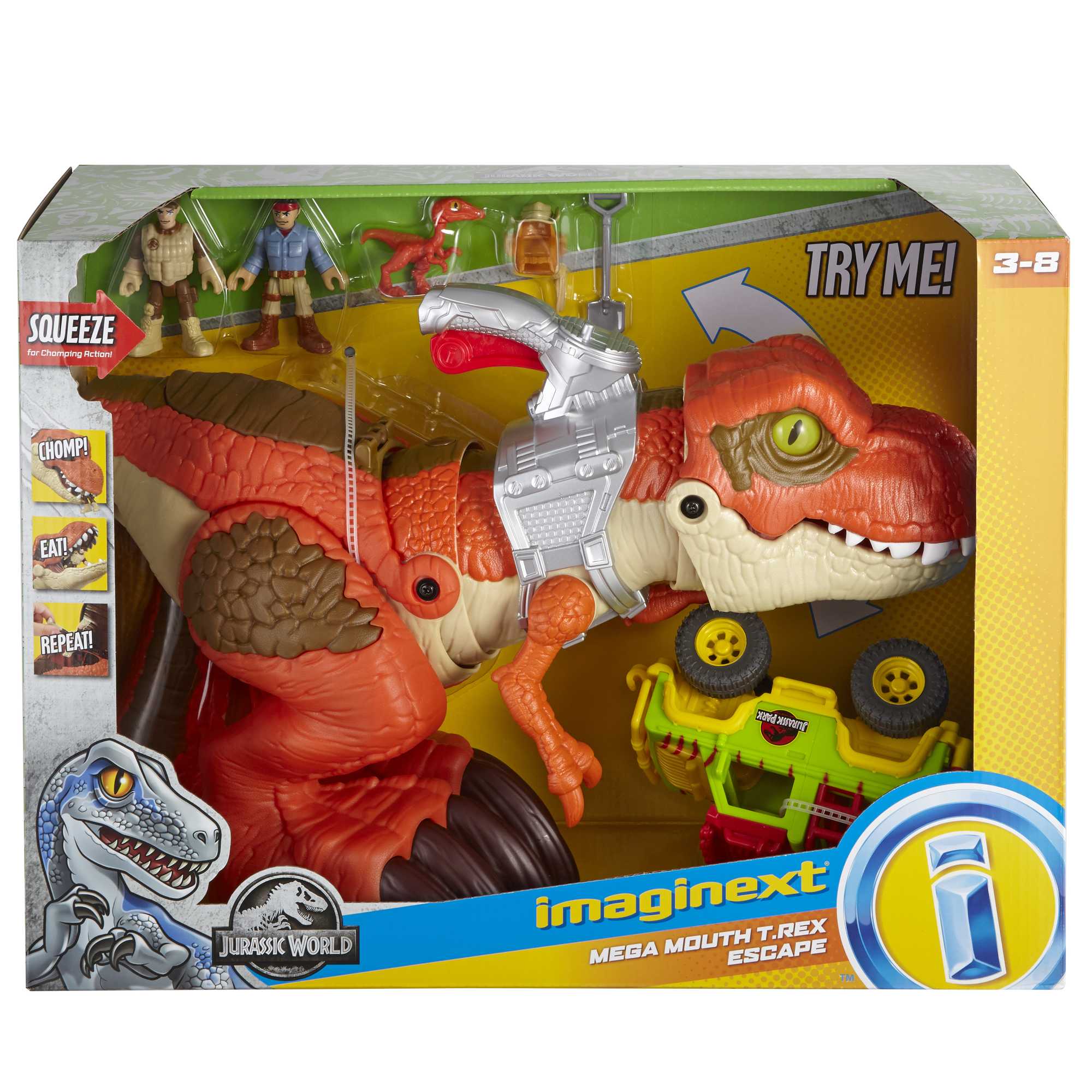 Fisher-Price Imaginext Jurassic World Mega Mouth T.rex Escape - Image 5