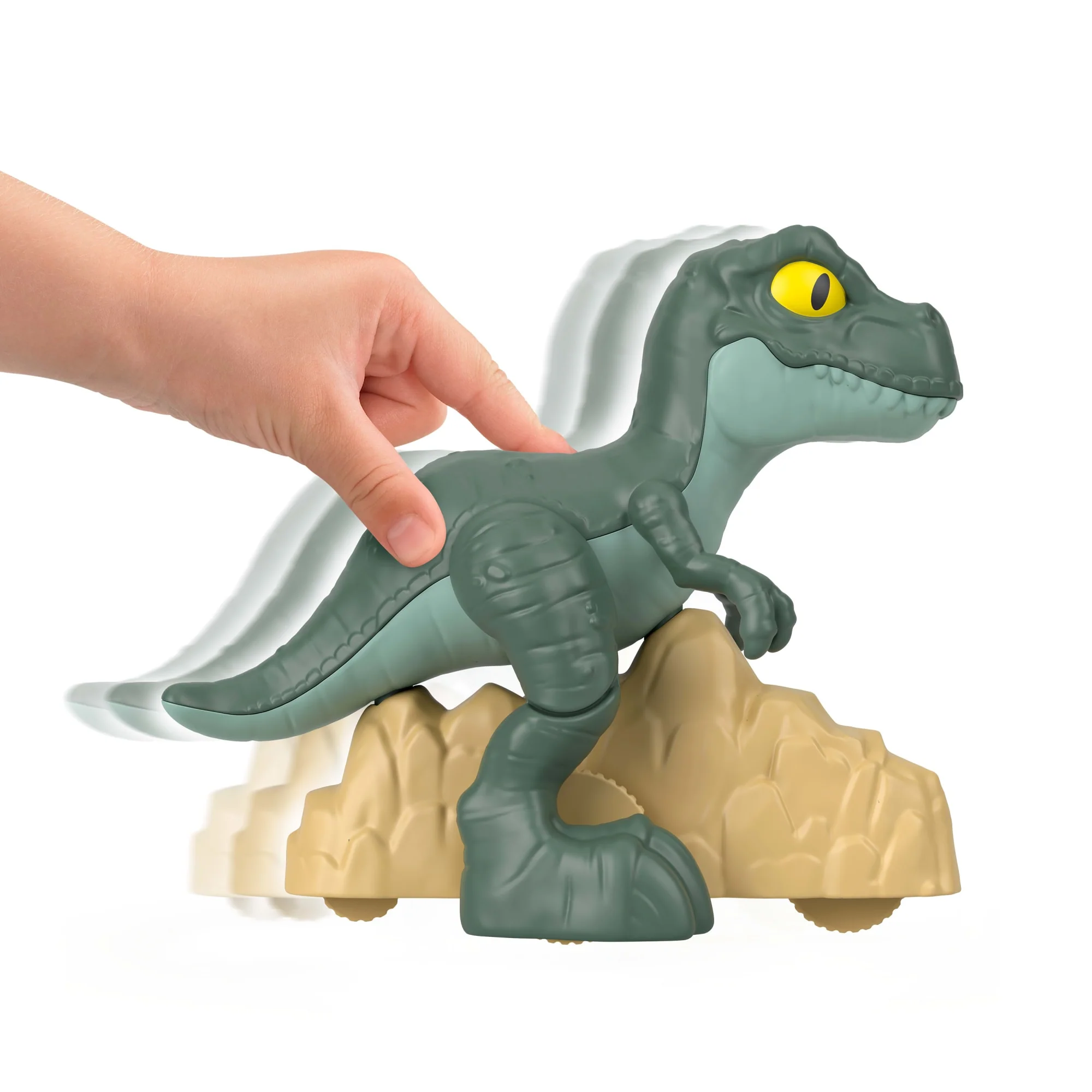 Fisher-Price Imaginext Jurassic World Tyrannosaurus Rex Dinosaur Toy Avec Roues Et Mouvement D'Agitation - Image 3