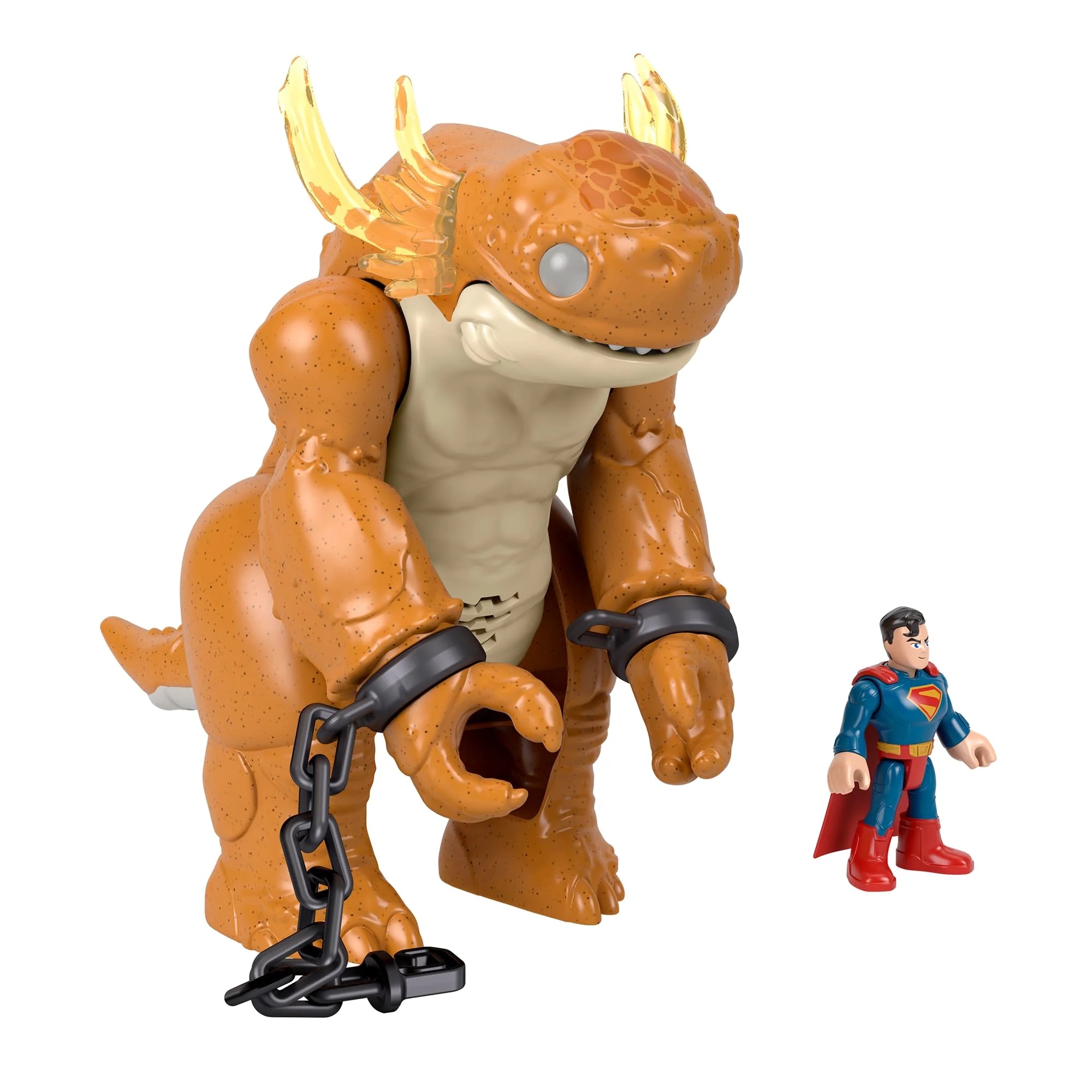 Işıklı, Sesli Ve Hareketli Fisher-Price Imaginext Superman Canavar Oyuncağı Ve Aksiyon Figürü - Image 2