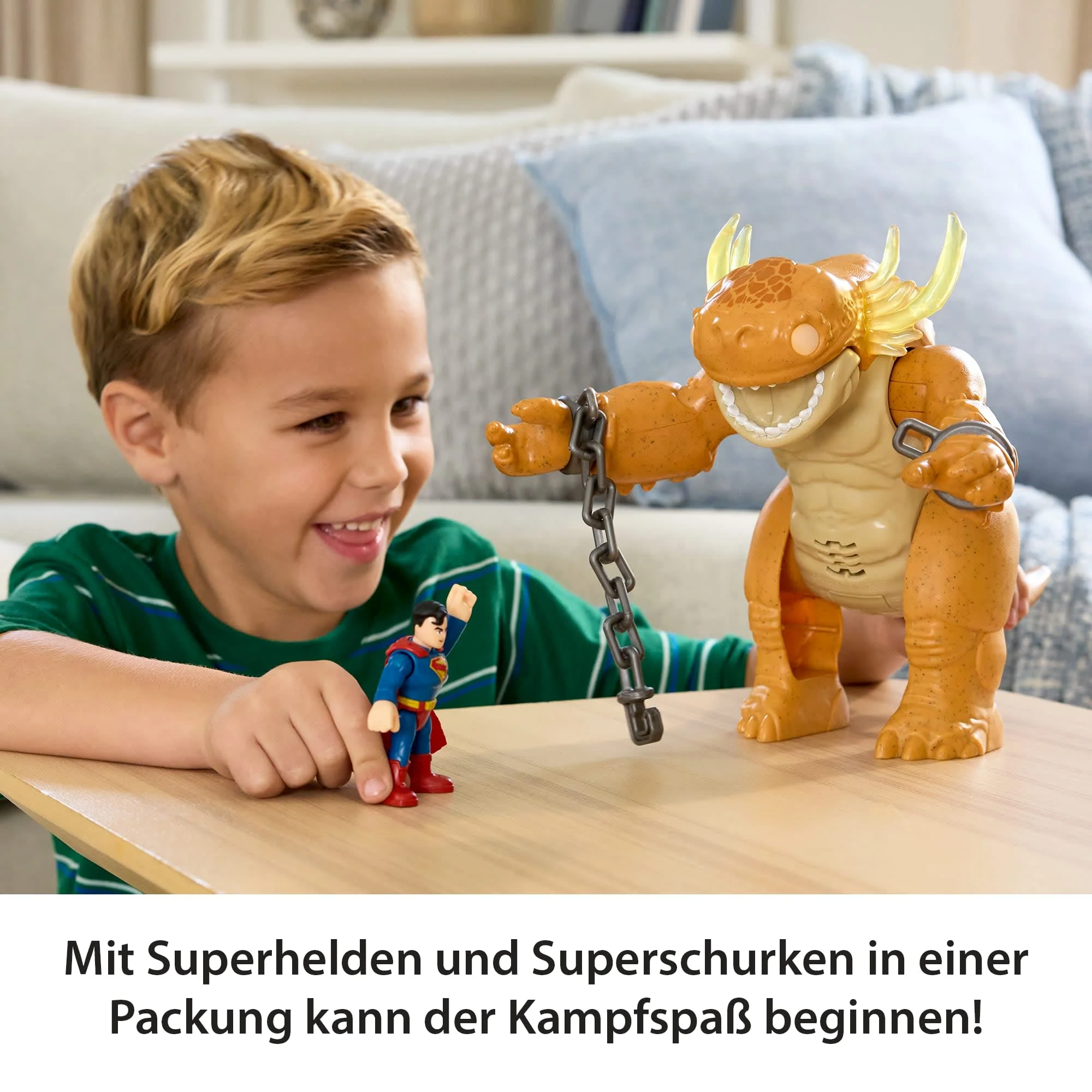 Fisher-Price Imaginext Superman Monster Spielzeug Mit Lichtern, Soundeffekten Und Actionfigur - Image 4