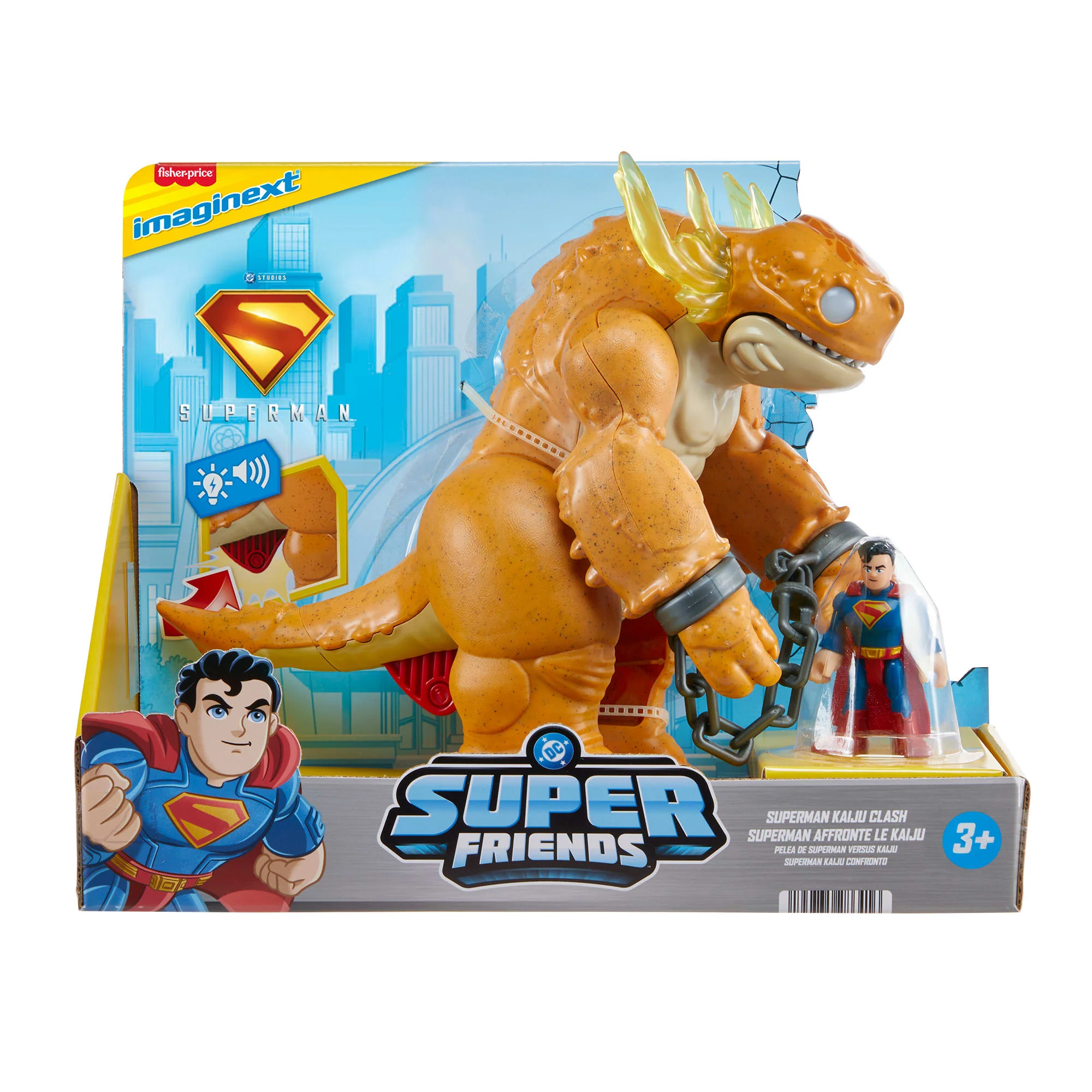 Fisher-Price Imaginext Superman Monster Spielzeug Mit Lichtern, Soundeffekten Und Actionfigur - Image 6