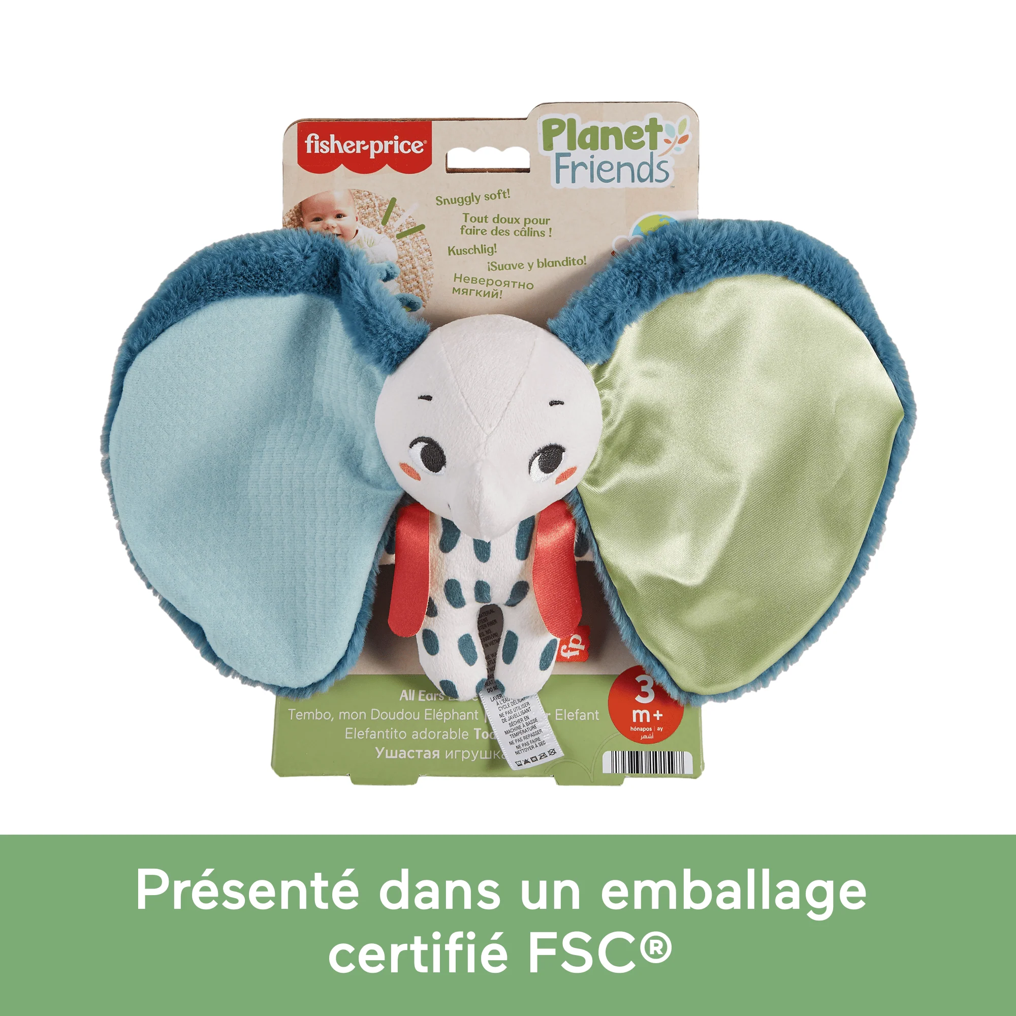 Fisher-Price – Tembo, Mon Doudou Eléphant - Image 6