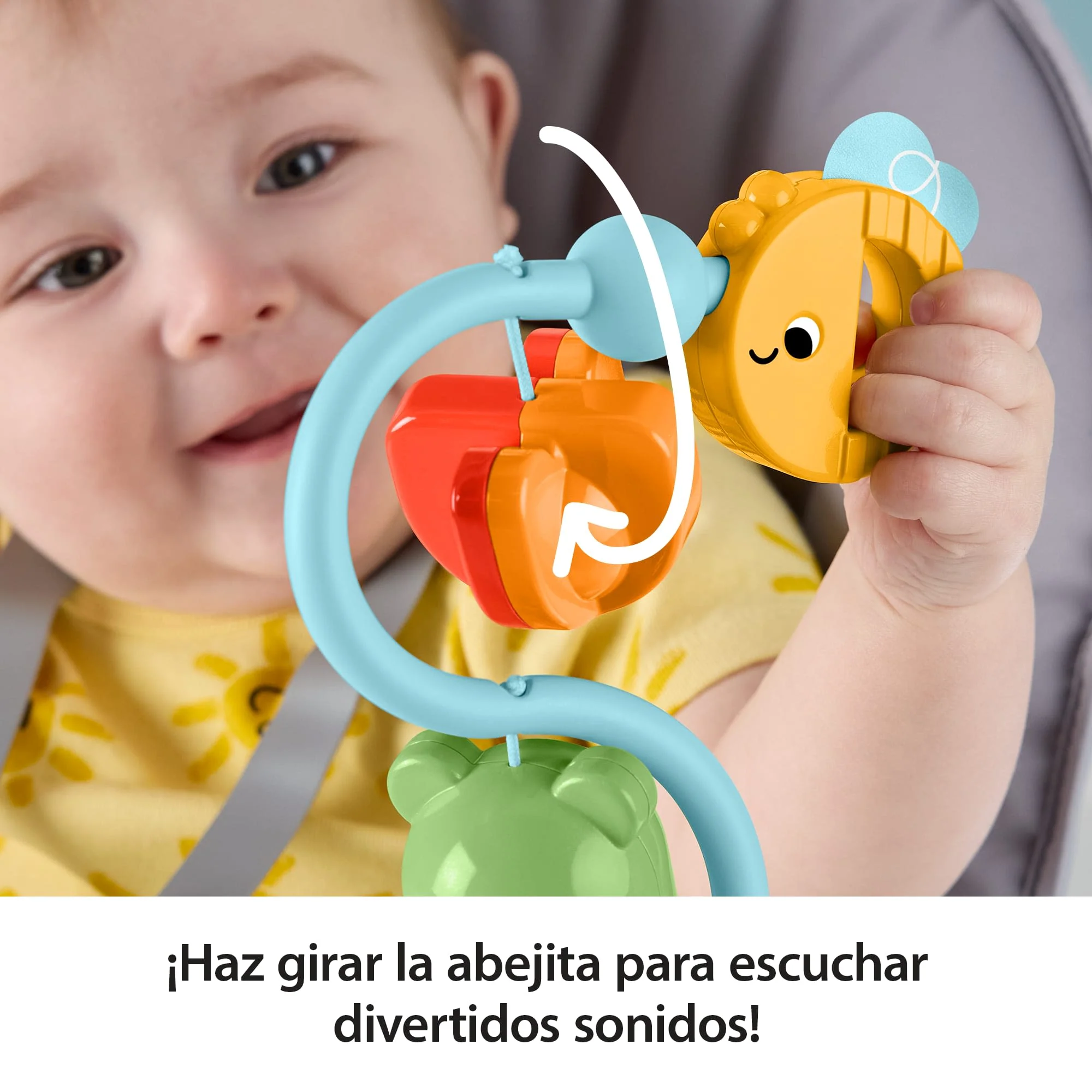 Juguete Para Trona Con Sonidos Sensoriales De Fisher-Price, Bandeja De Actividades Para Bebés A Partir De 3 Meses - Image 5