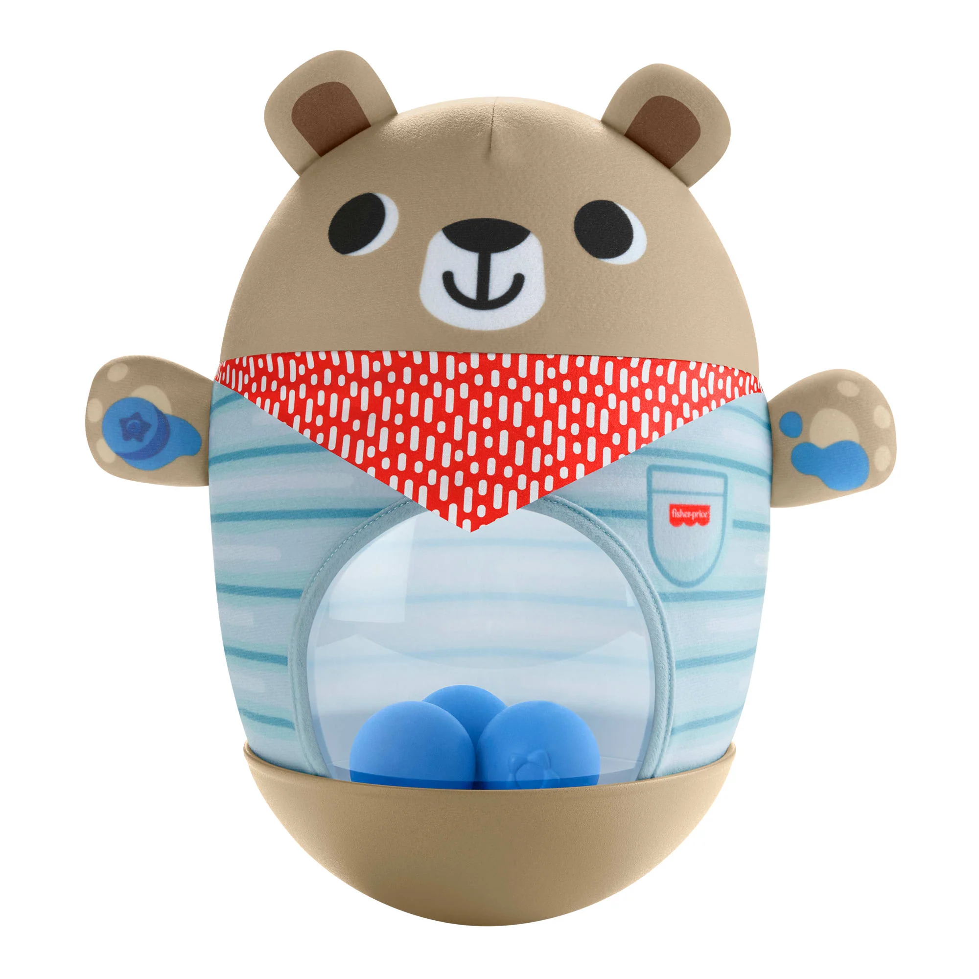 Fisher-Price Arkadaşlık Ormanı Hacıyatmaz Ayıcık, Bebekler Için Oyuncak
